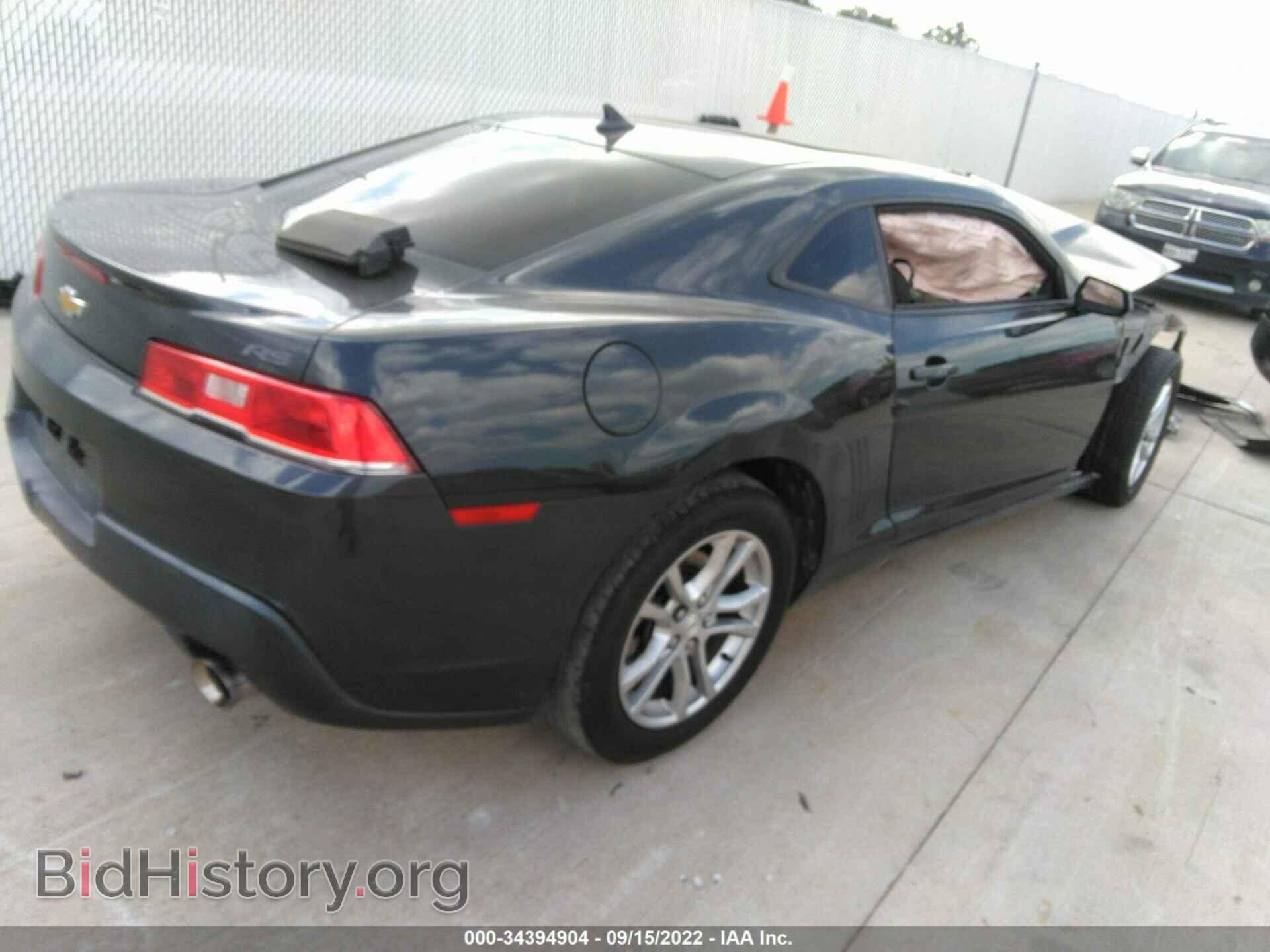 2014 CHEVROLET CAMARO - VIN: 2G1FB1E30E9285611 - Фото 4