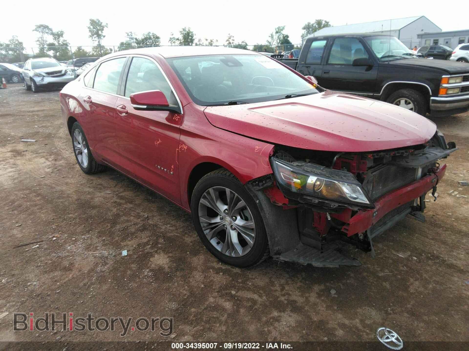 Фотография 2G1125S38E9107399 - CHEVROLET IMPALA 2014