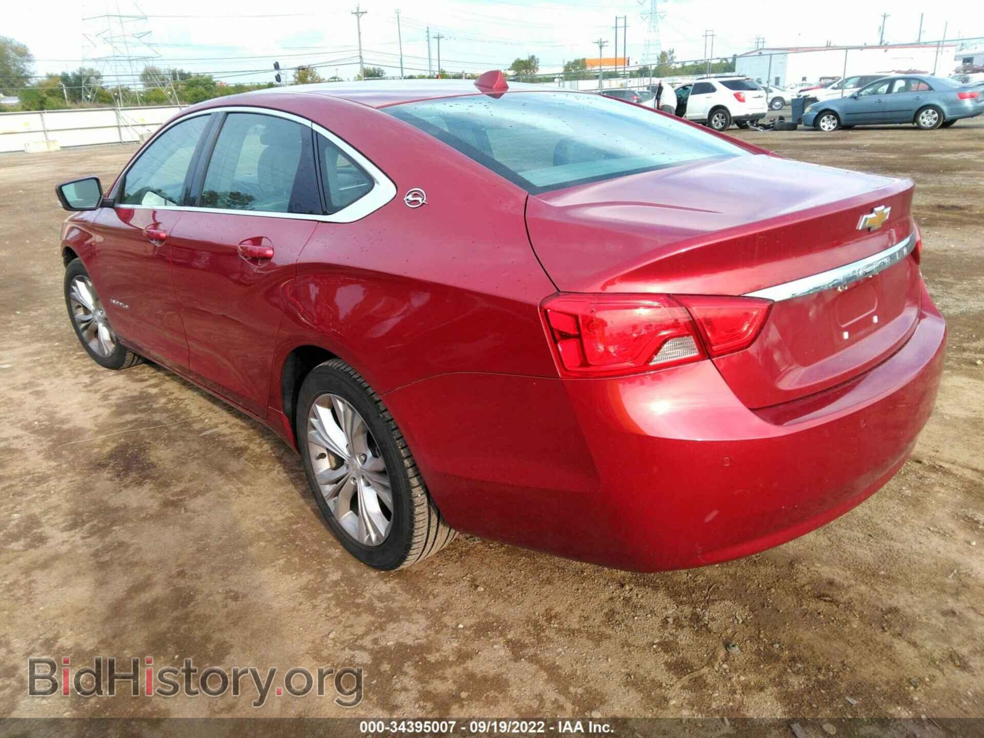 2014 CHEVROLET IMPALA - VIN: 2G1125S38E9107399 - Фото 3
