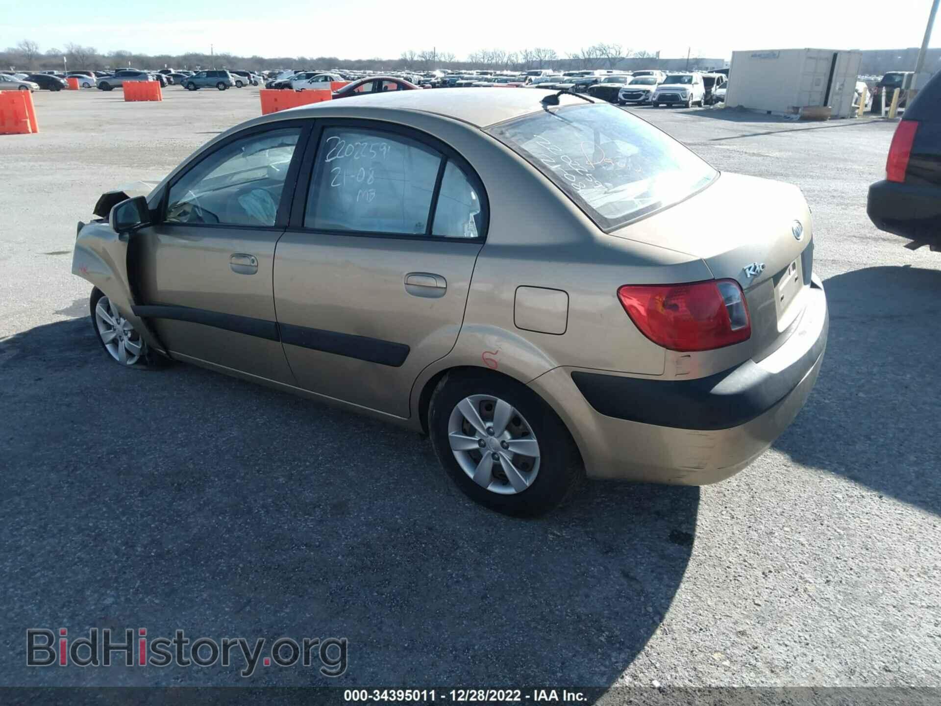 2008 KIA RIO - VIN: KNADE123786379956 - Фото 3