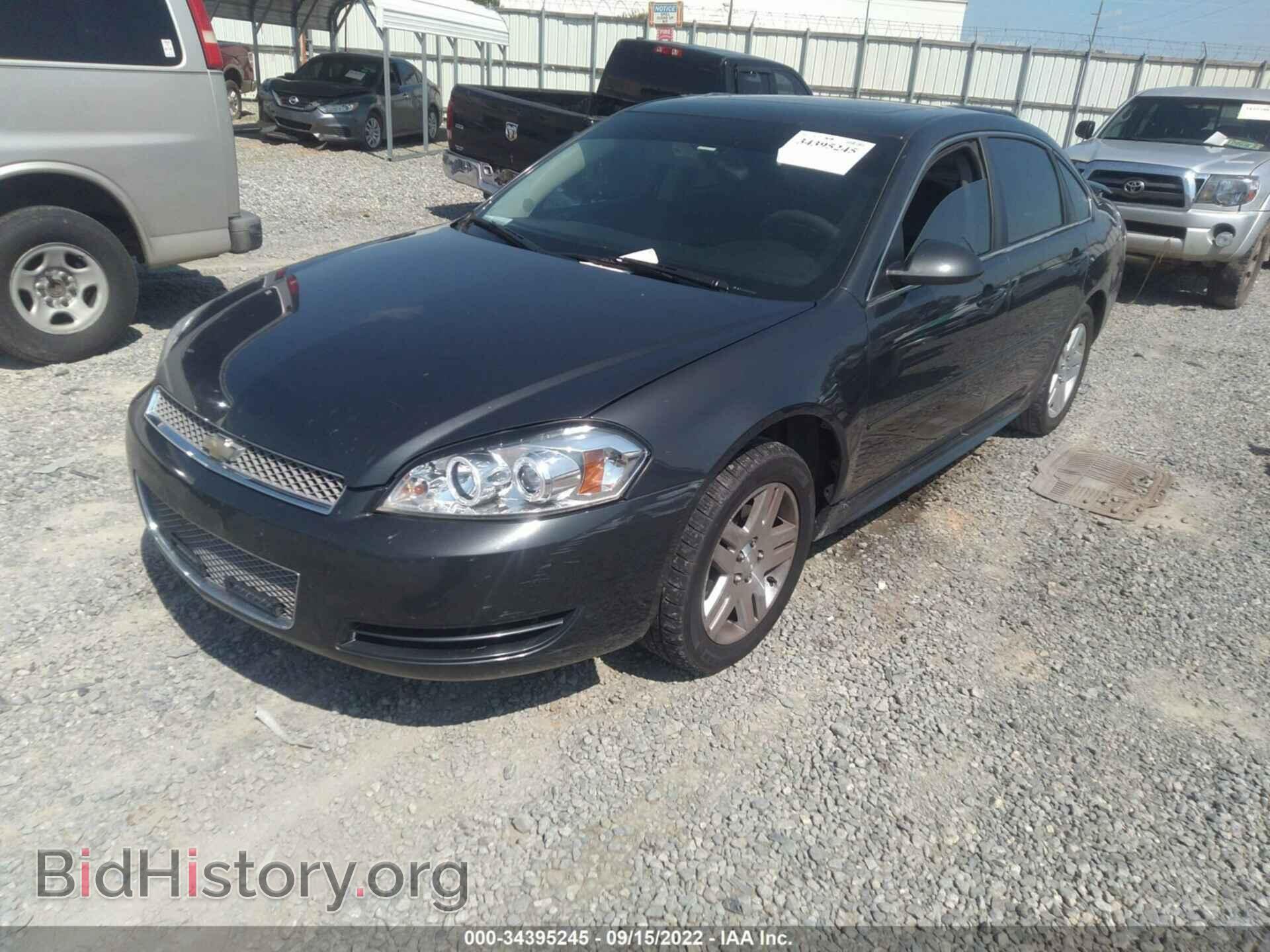 2013 CHEVROLET IMPALA - VIN: 2G1WG5E32D1124666 - Фото 2