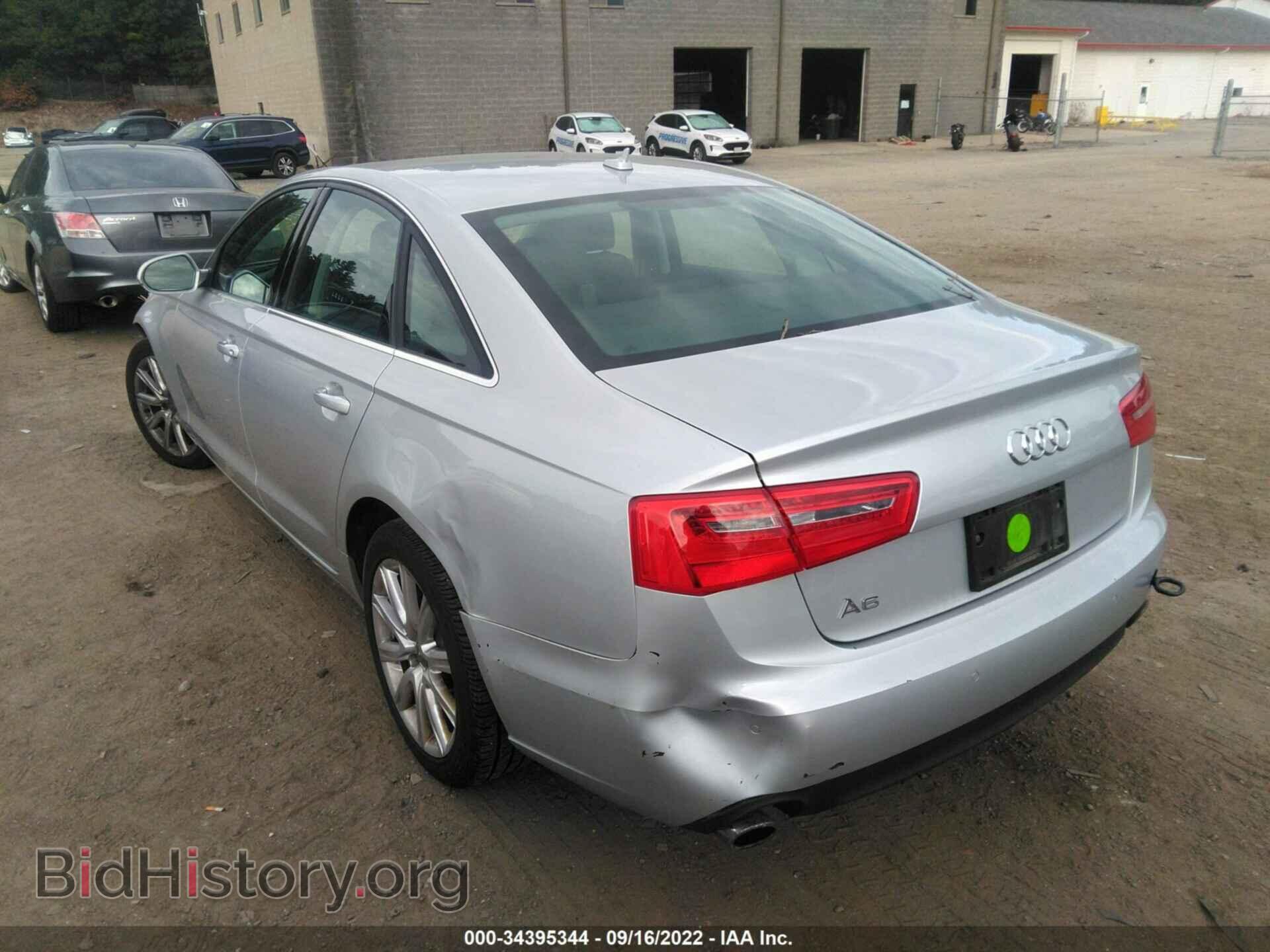 2013 AUDI A6 - VIN: WAUGFAFC5DN124629 - Фото 3