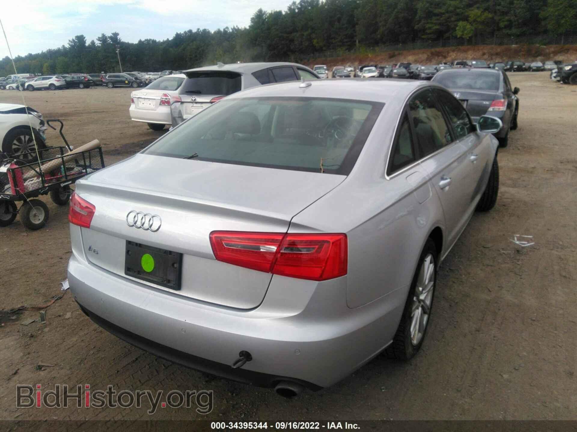 2013 AUDI A6 - VIN: WAUGFAFC5DN124629 - Фото 4