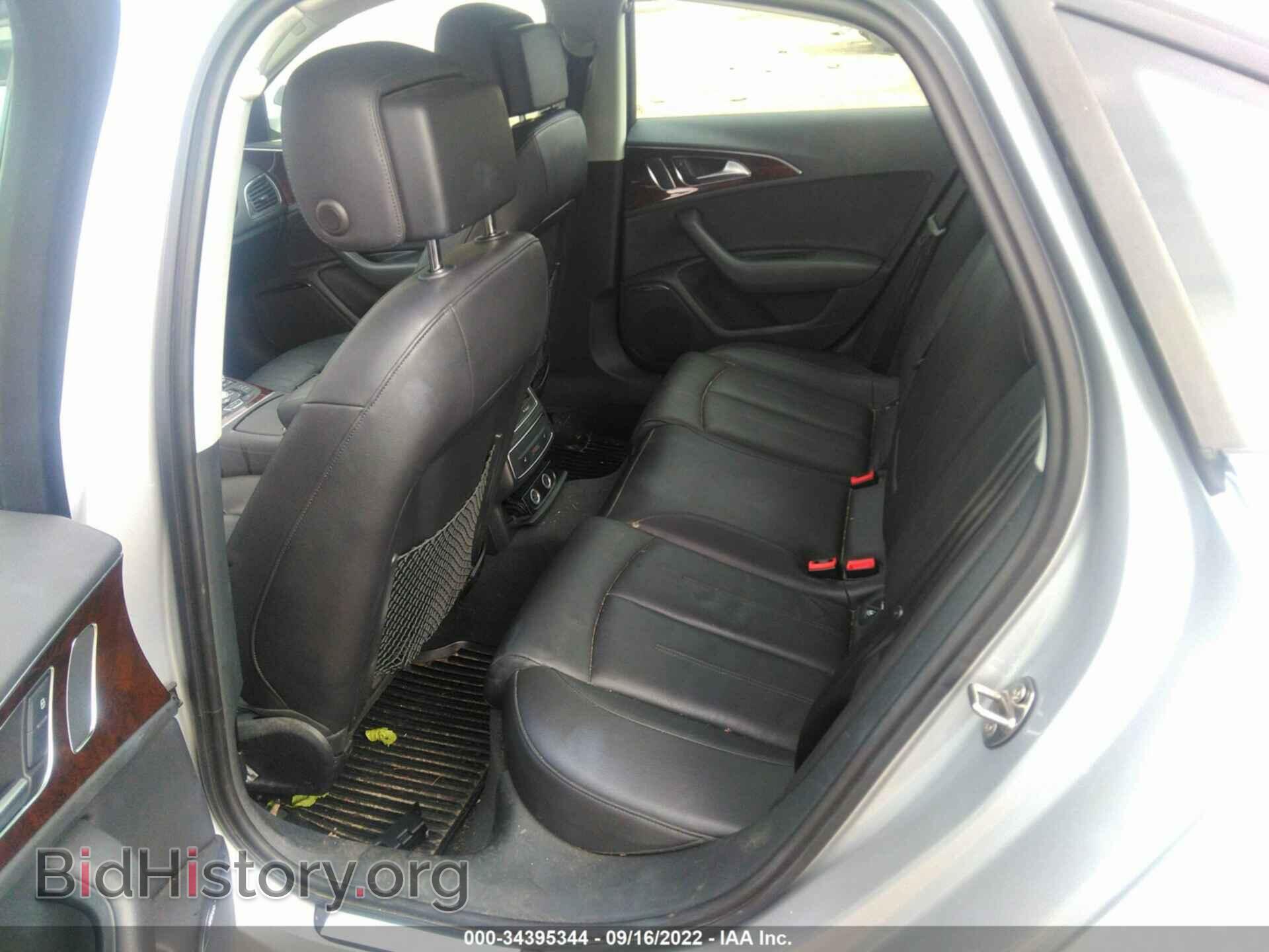 2013 AUDI A6 - VIN: WAUGFAFC5DN124629 - Фото 8