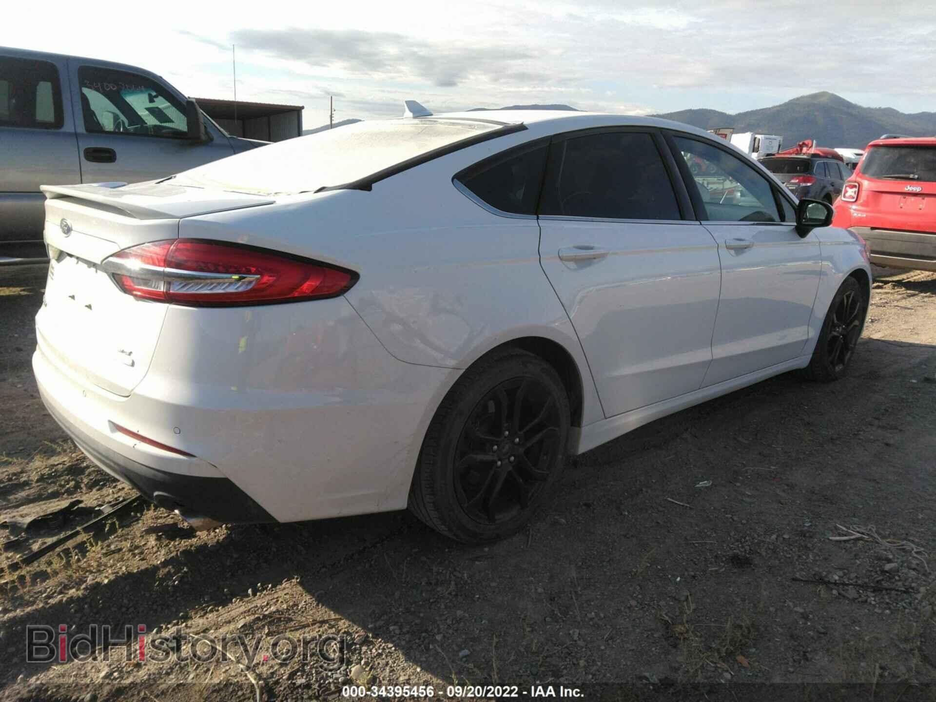 2019 FORD FUSION - VIN: 3FA6P0HD5KR175608 - Фото 4