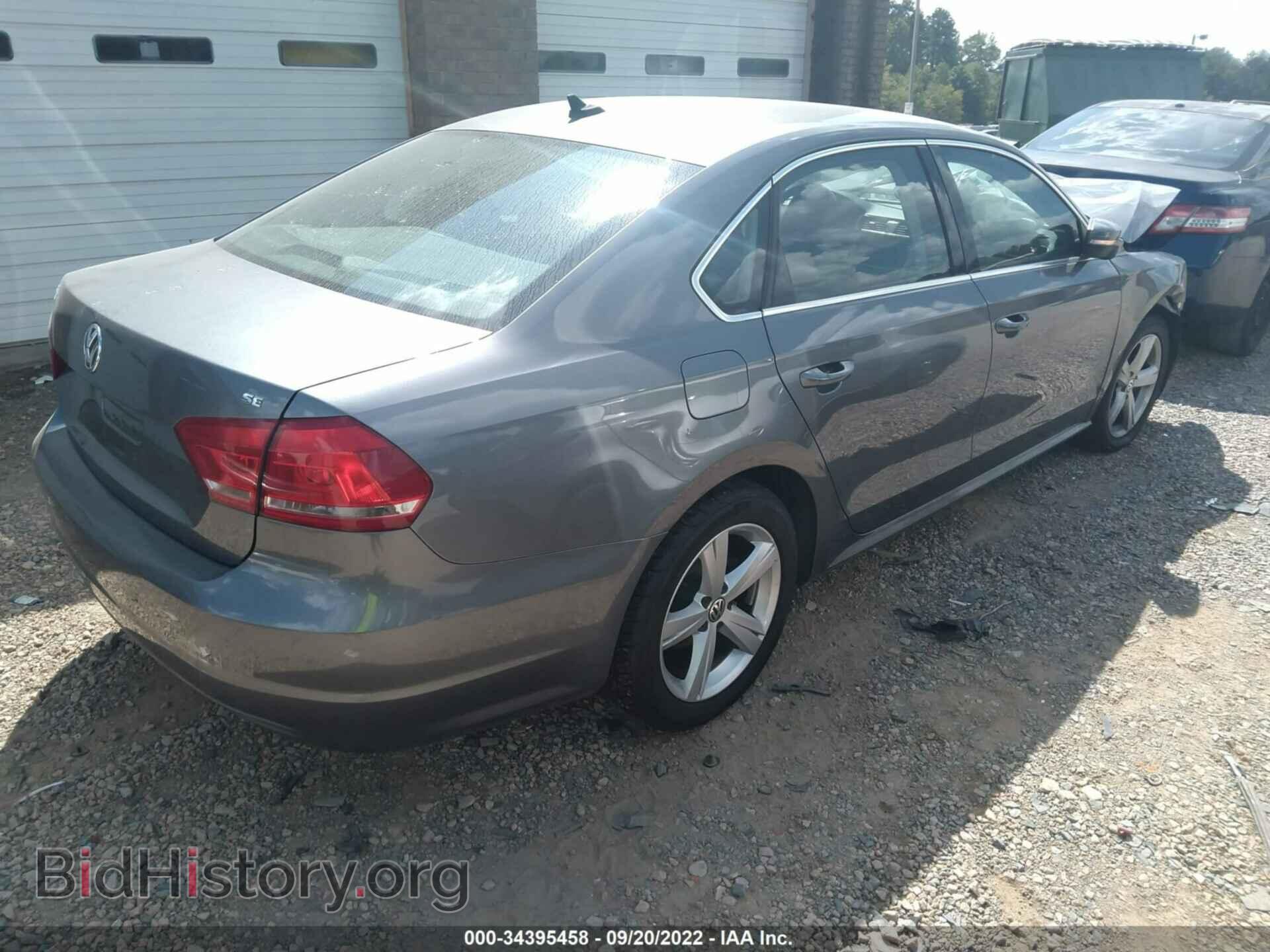 2013 VOLKSWAGEN PASSAT - VIN: 1VWBH7A30DC065337 - Фото 4