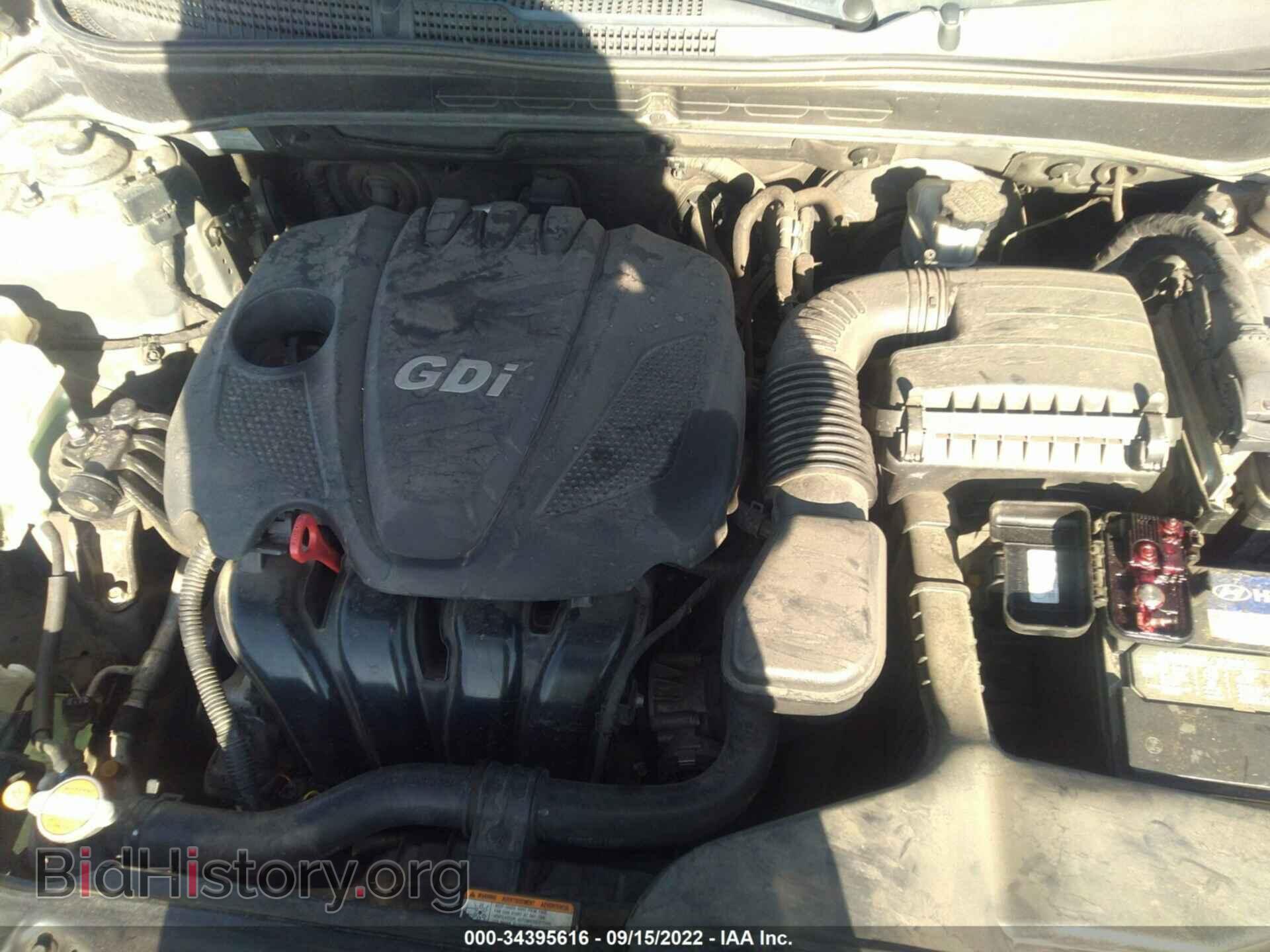 2012 HYUNDAI SONATA - VIN: 5NPEC4AC5CH384278 - Фото 10