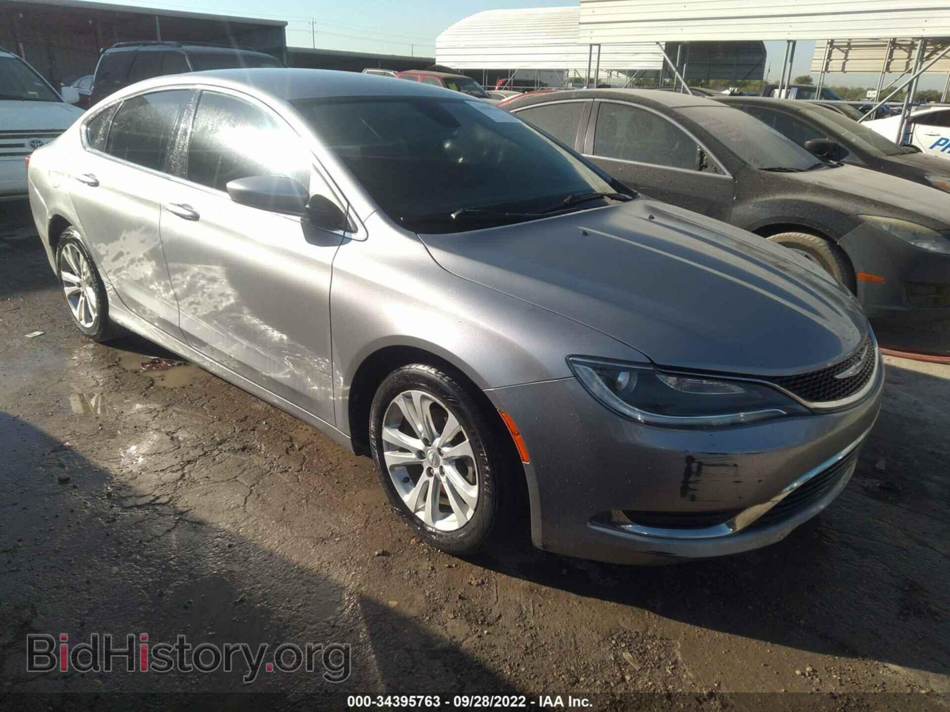 Фотография 1C3CCCAB5FN684565 - CHRYSLER 200 2015