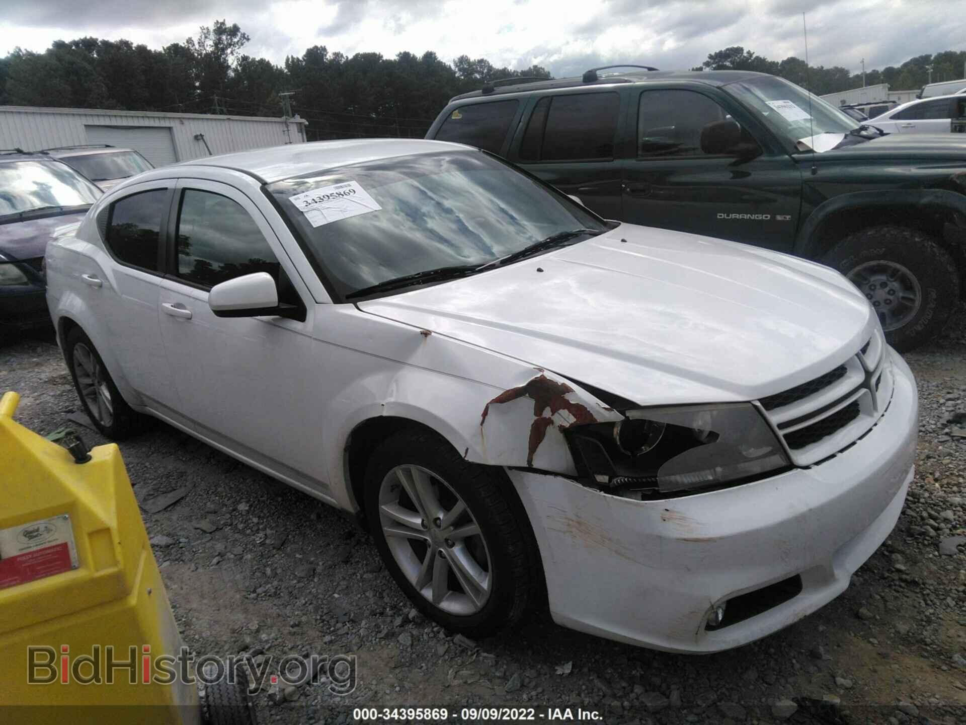 Фотография 1C3CDZCB8DN633992 - DODGE AVENGER 2013