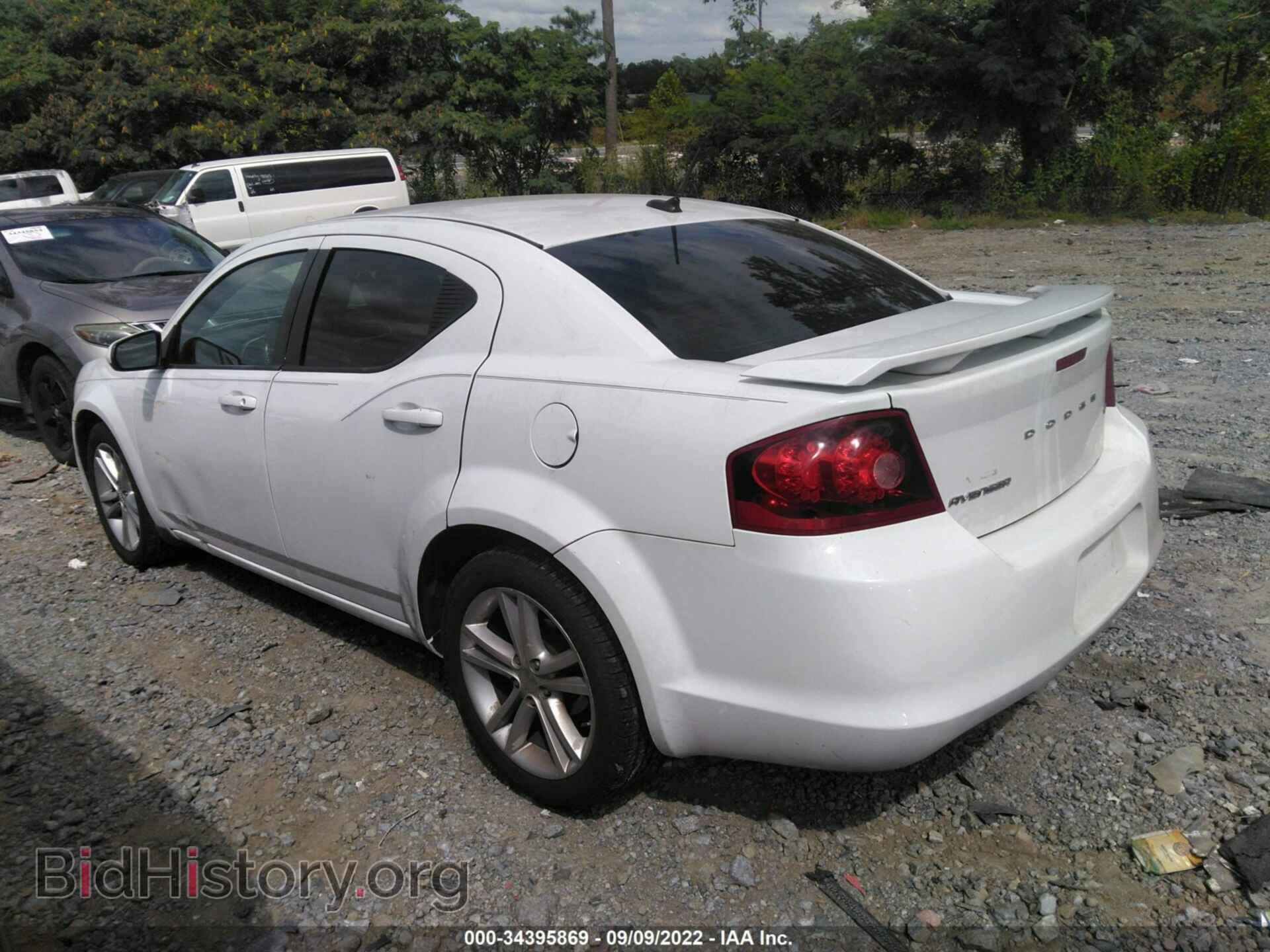 2013 DODGE AVENGER - VIN: 1C3CDZCB8DN633992 - Фото 3