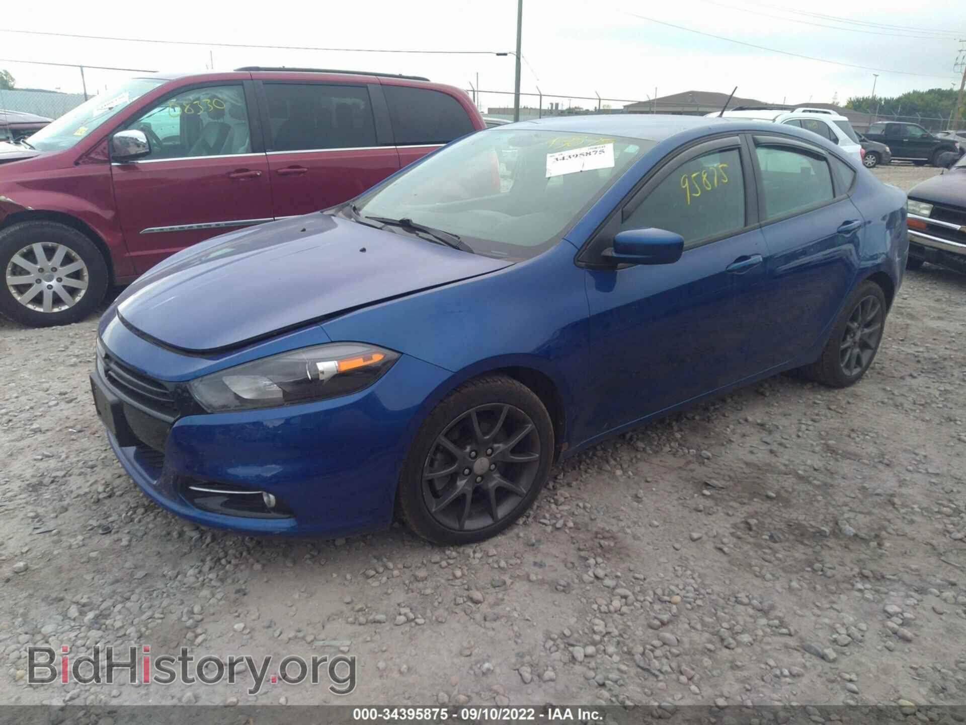 2013 DODGE DART - VIN: 1C3CDFBA8DD315366 - Фото 2