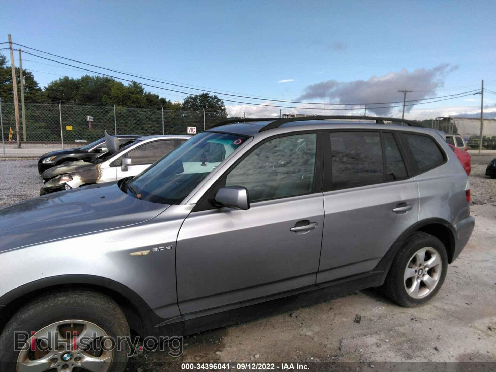2007 BMW X3 - VIN: WBXPC93457WF00516 - Фото 6
