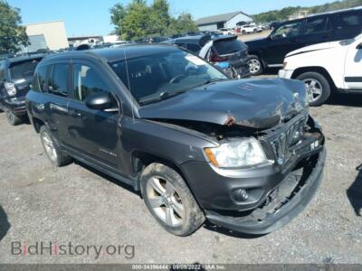 2012 Jeep COMPASS Sport, черный — VIN 1C4NJCBA3CD601023, IAAI