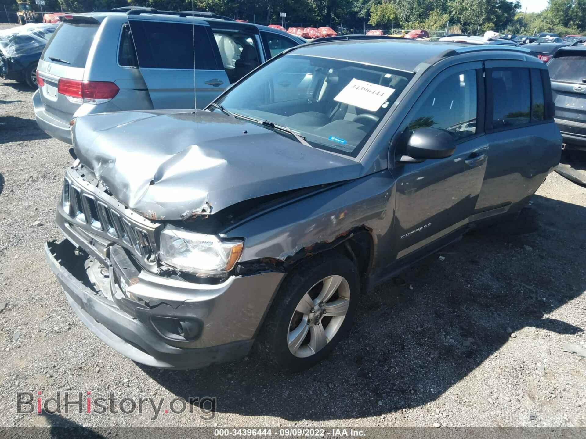 2012 JEEP COMPASS - VIN: 1C4NJCBA3CD601023 - Фото 2