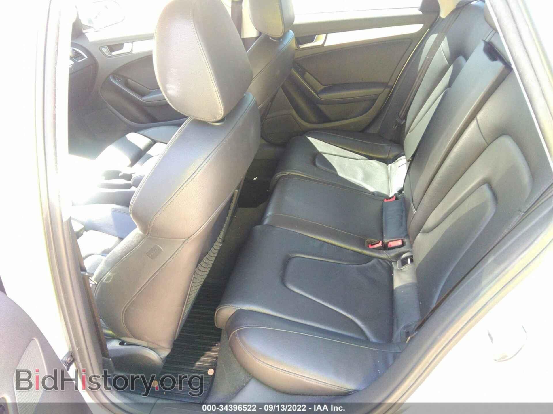 2012 AUDI A4 - VIN: WAUFFAFLXCN018154 - Фото 8