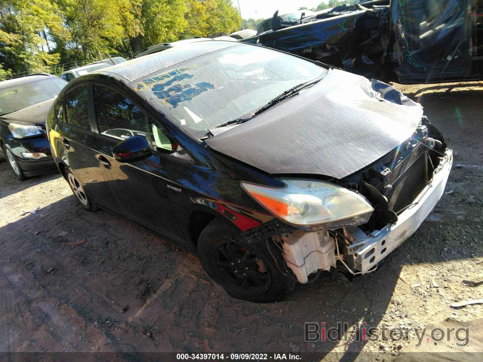 Photo JTDKN3DU0D5593649 - TOYOTA PRIUS 2013