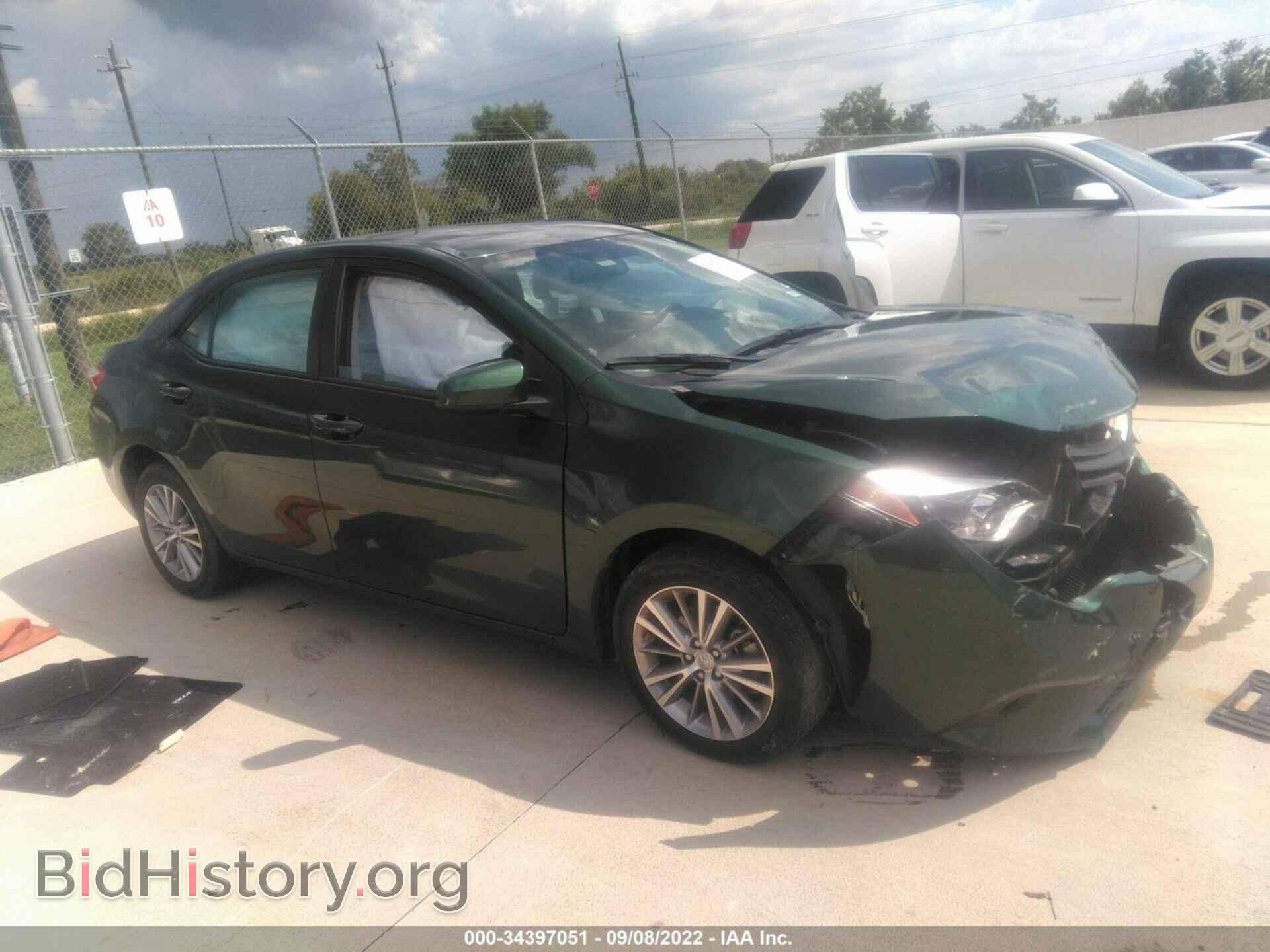 Photo 5YFBURHE8EP040468 - TOYOTA COROLLA 2014