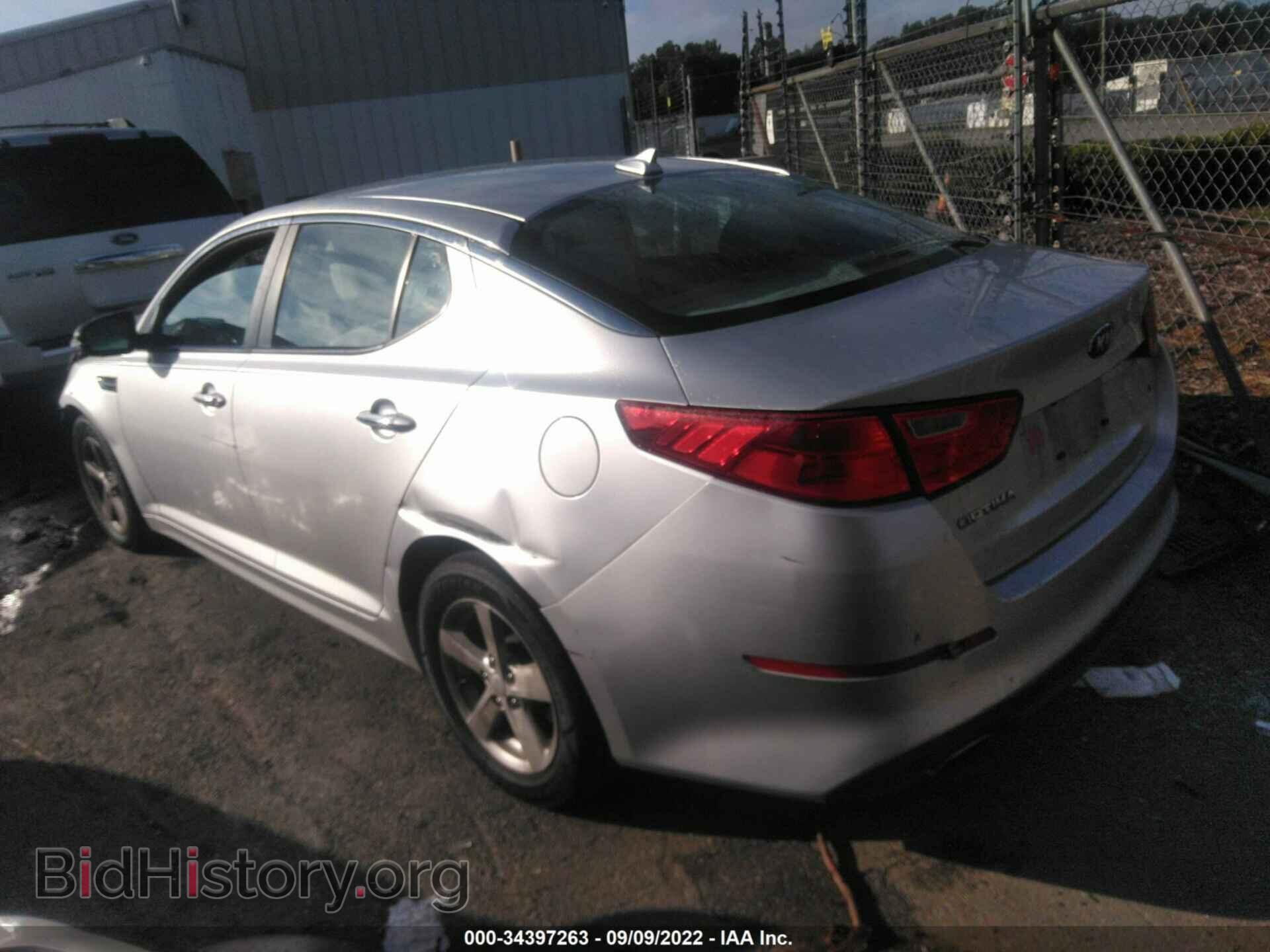 2014 KIA OPTIMA - VIN: KNAGM4A72E5460211 - Фото 3
