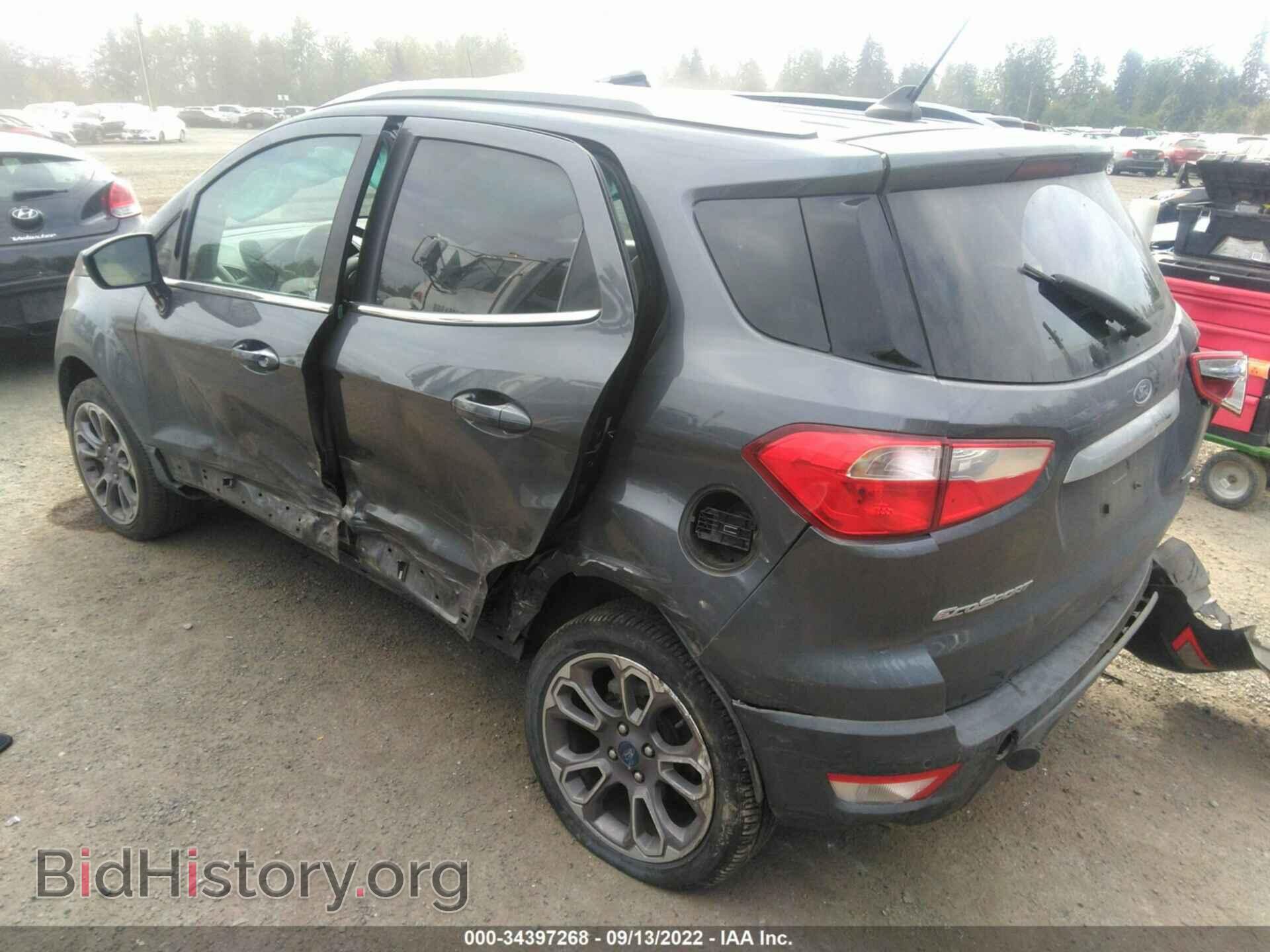 2019 FORD ECOSPORT - VIN: MAJ6S3KL8KC299306 - Фото 3