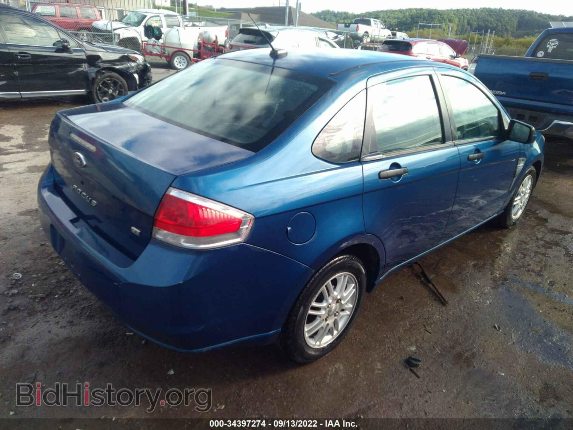 2008 FORD FOCUS - VIN: 1FAHP35N68W244237 - Фото 4