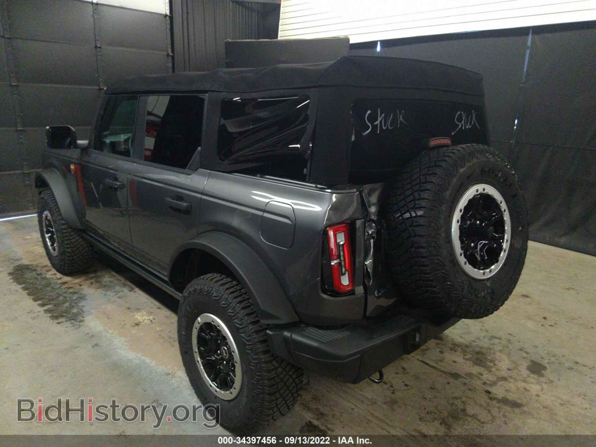 2022 FORD BRONCO - VIN: 1FMEE5DP5NLA92073 - Фото 3