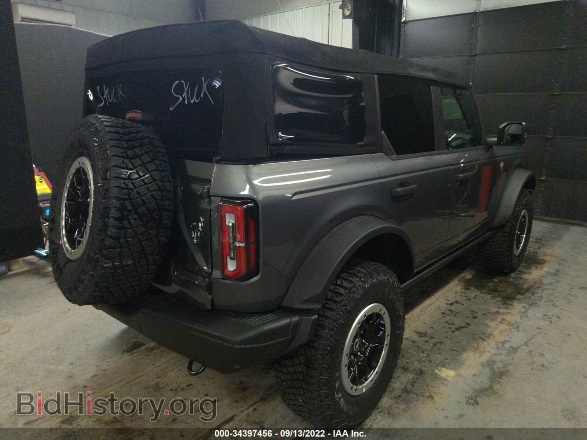 2022 FORD BRONCO - VIN: 1FMEE5DP5NLA92073 - Фото 4
