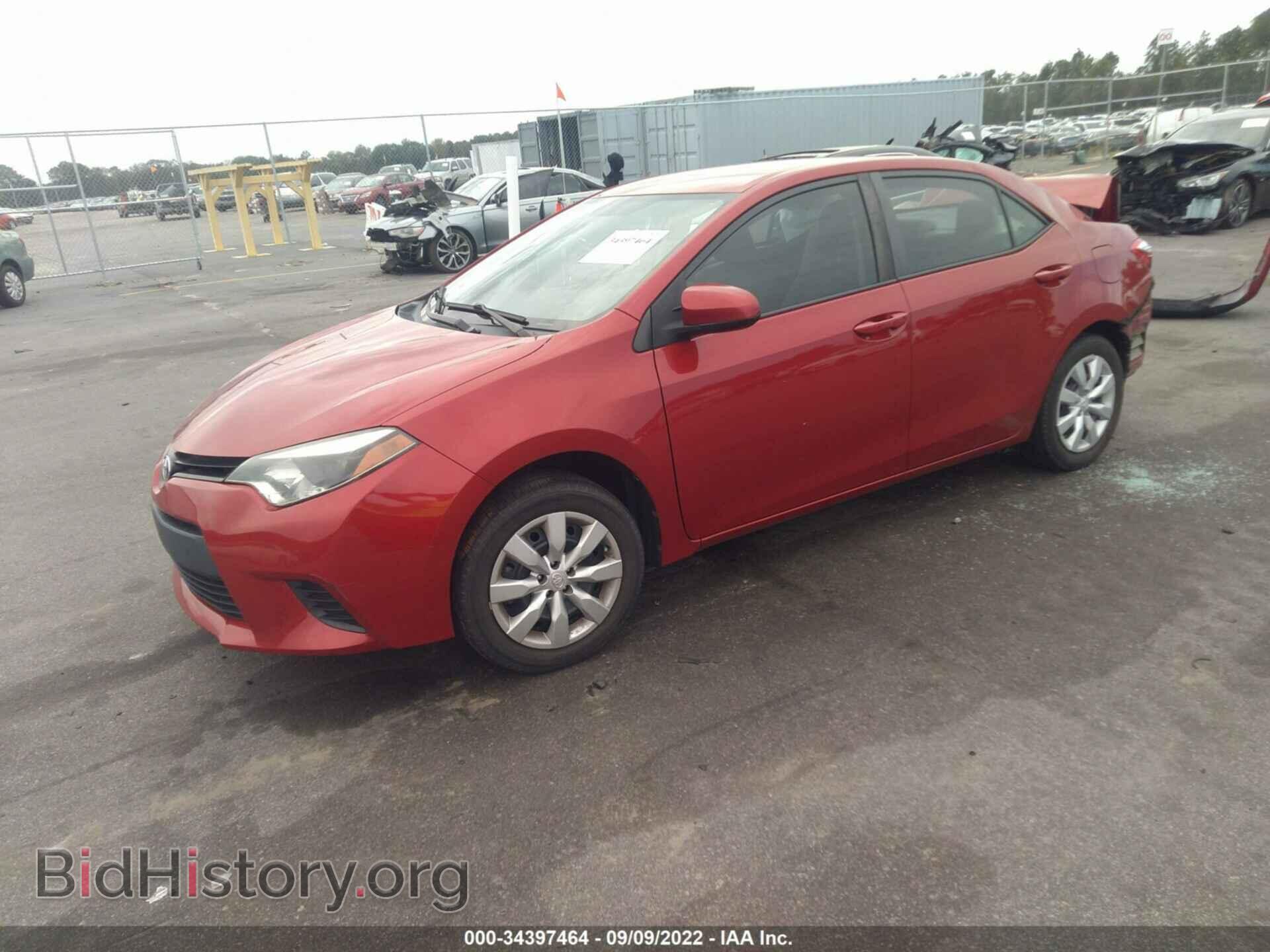 2014 TOYOTA COROLLA - VIN: 5YFBURHE8EP128890 - Фото 2