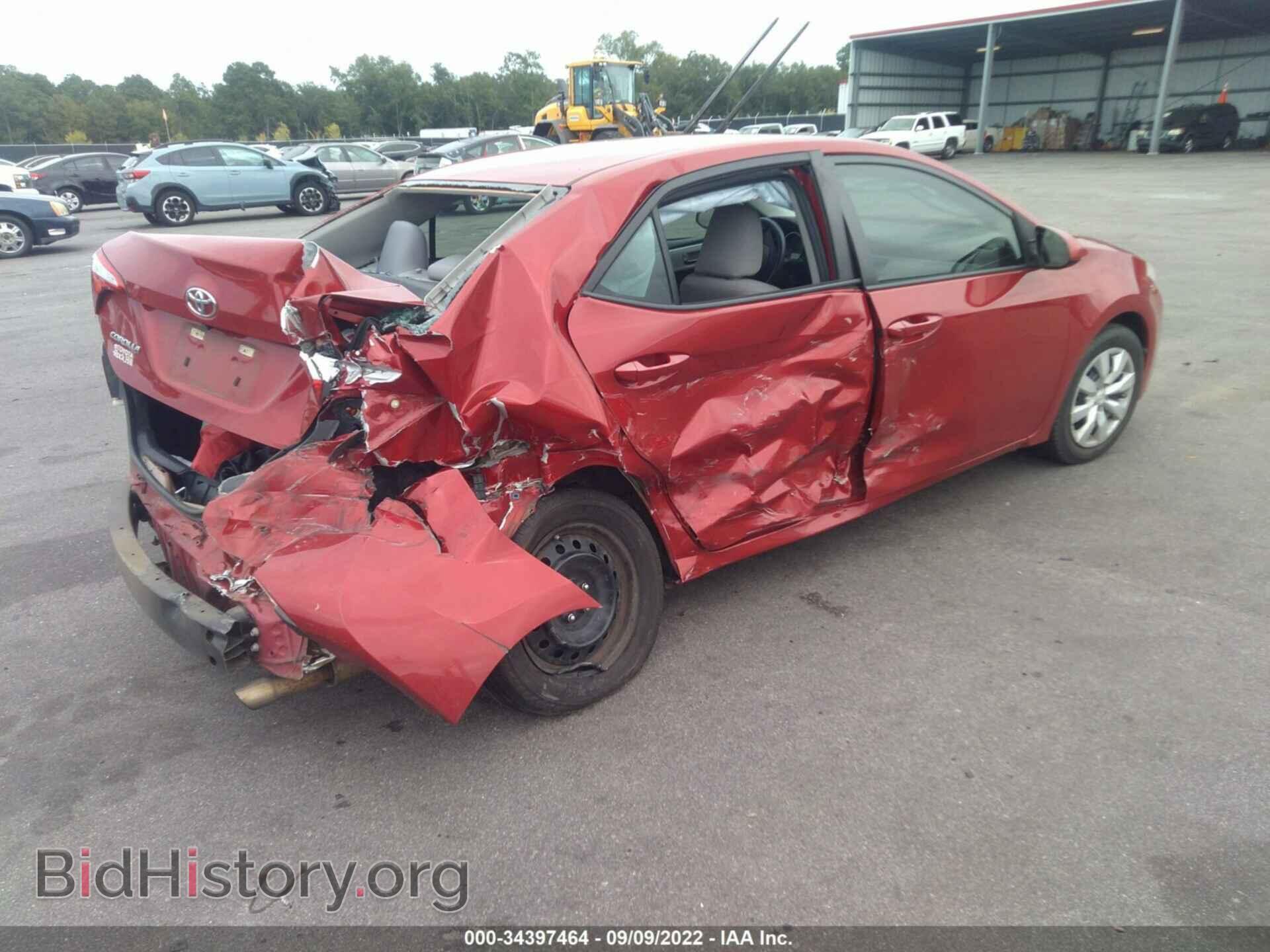 2014 TOYOTA COROLLA - VIN: 5YFBURHE8EP128890 - Фото 4