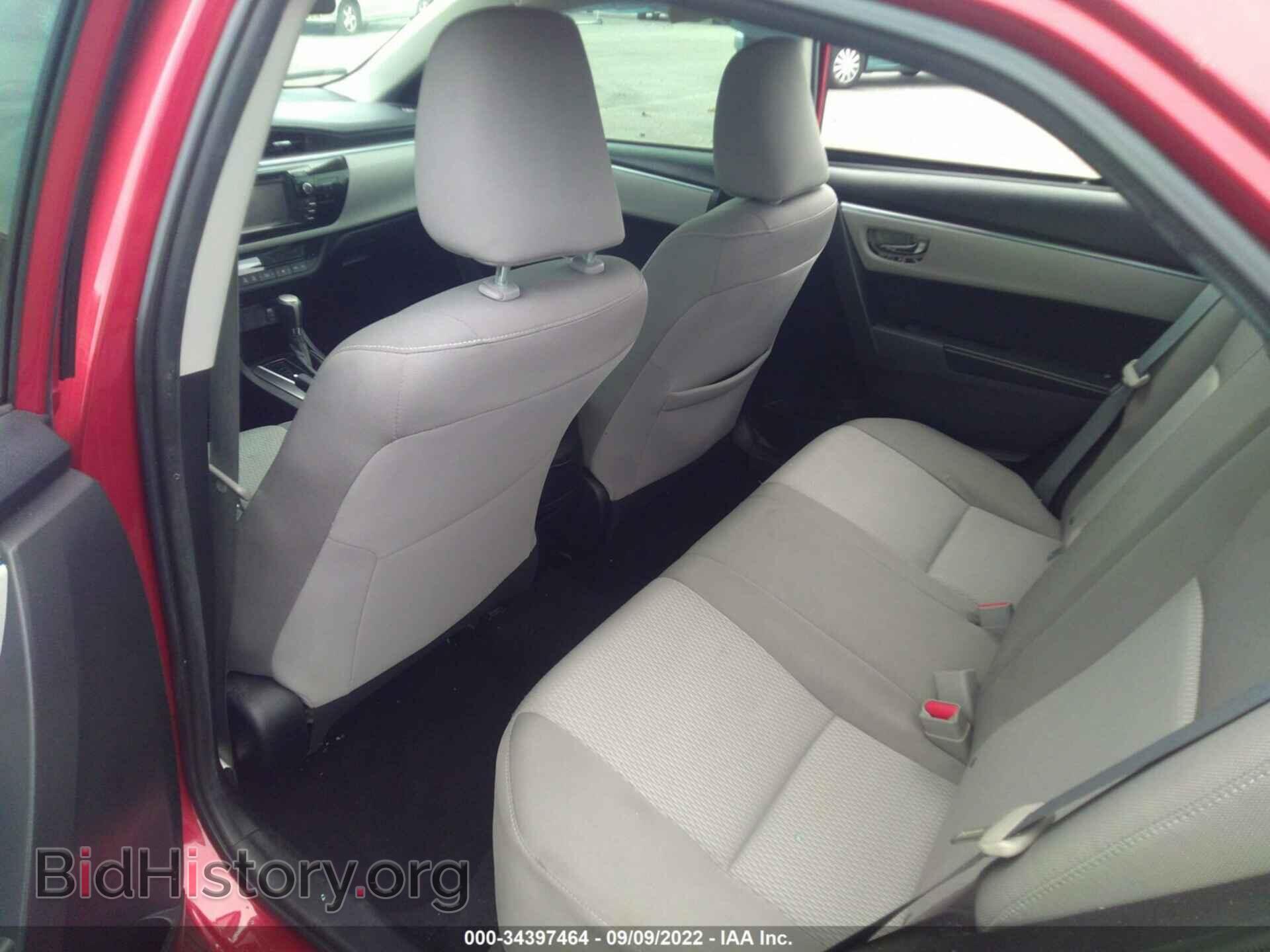 2014 TOYOTA COROLLA - VIN: 5YFBURHE8EP128890 - Фото 8
