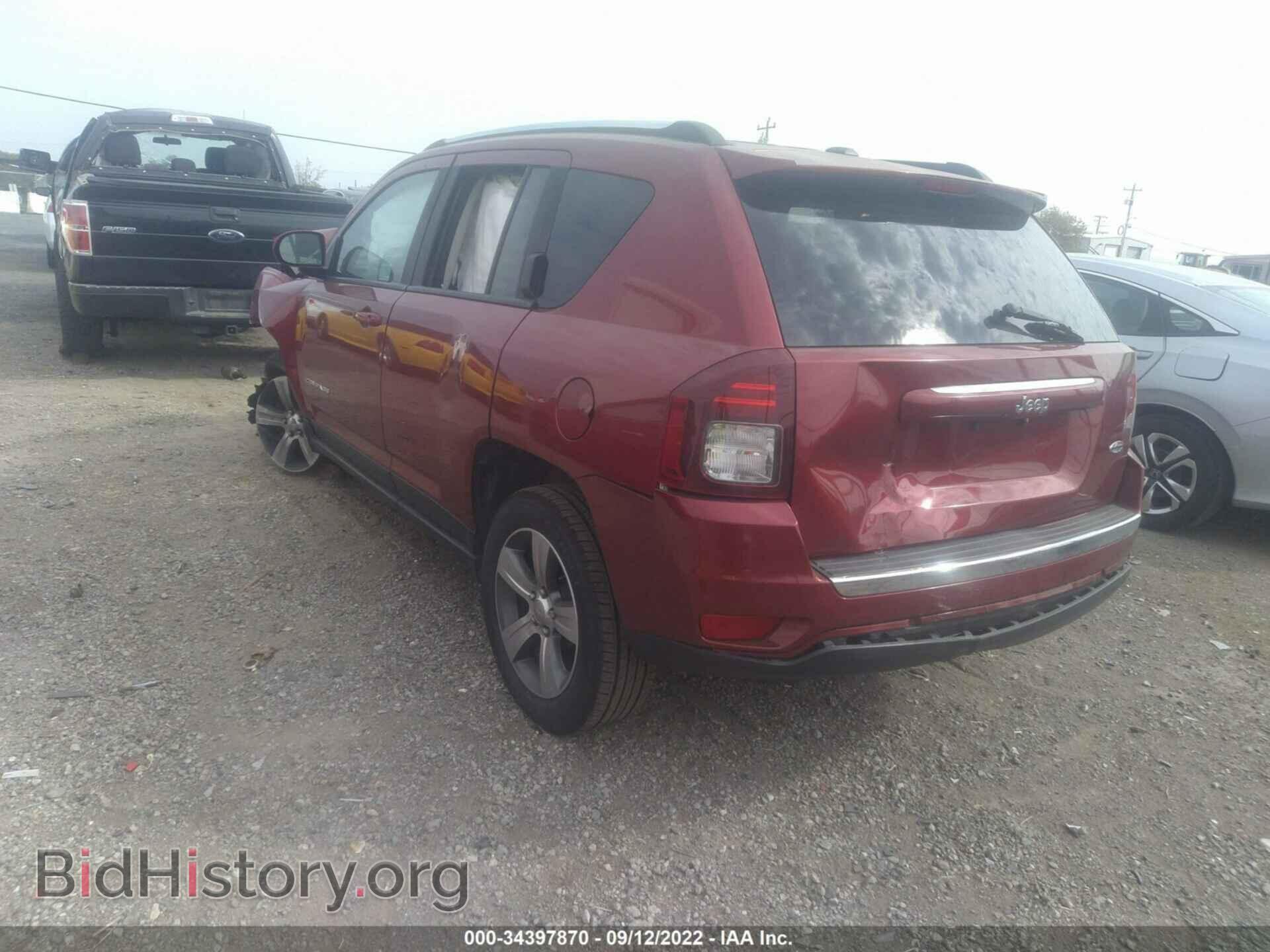 2017 JEEP COMPASS - VIN: 1C4NJCEA5HD156755 - Фото 3