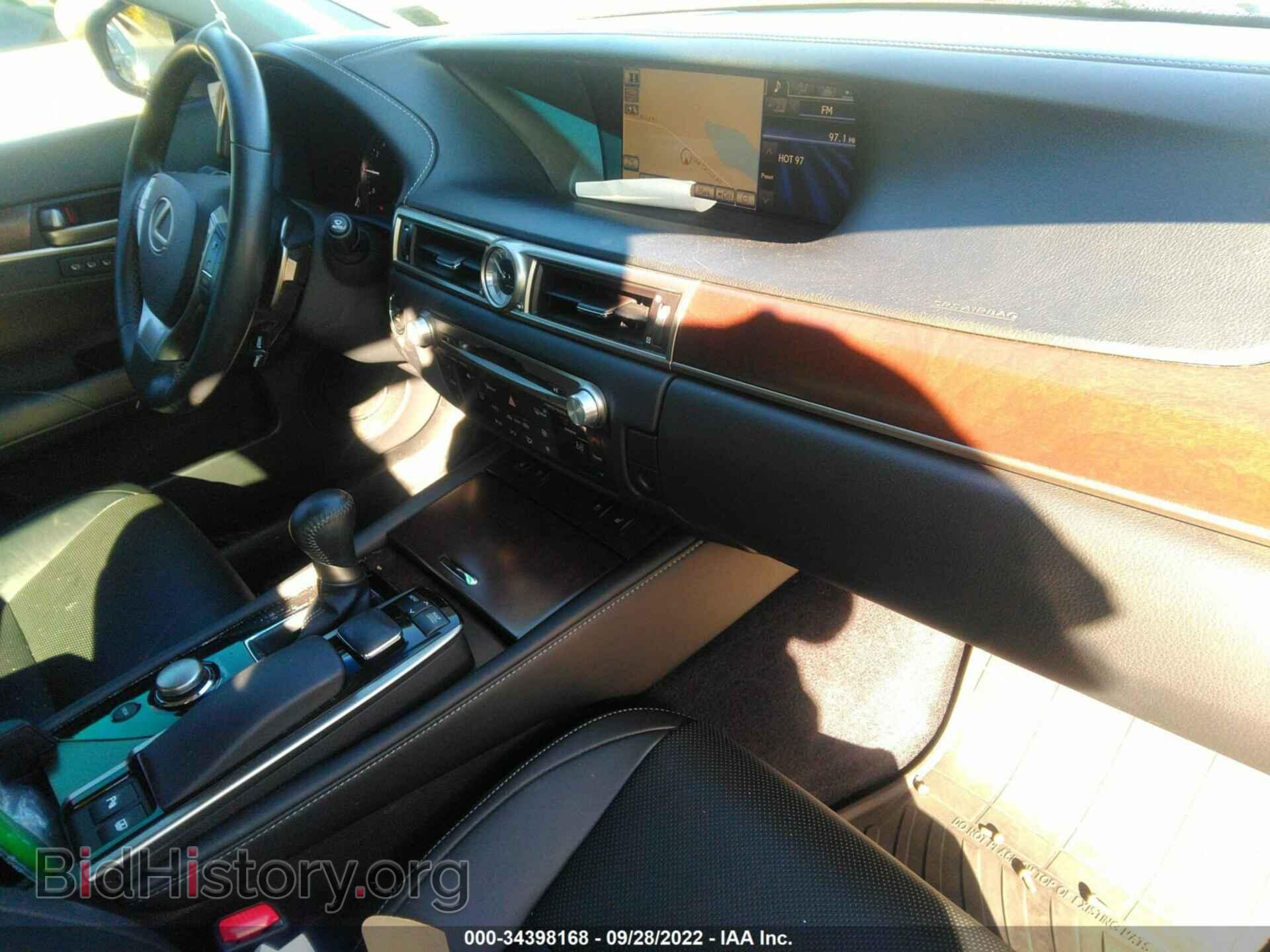 2013 LEXUS GS 350 - VIN: JTHCE1BL7D5019745 - Фото 5