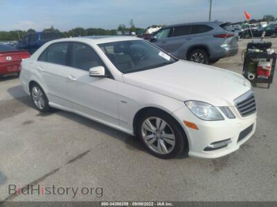 2012 Mercedes-Benz E-CLASS E 350 Bluetec, white — VIN WDDHF2EB0CA606331, IAAI
