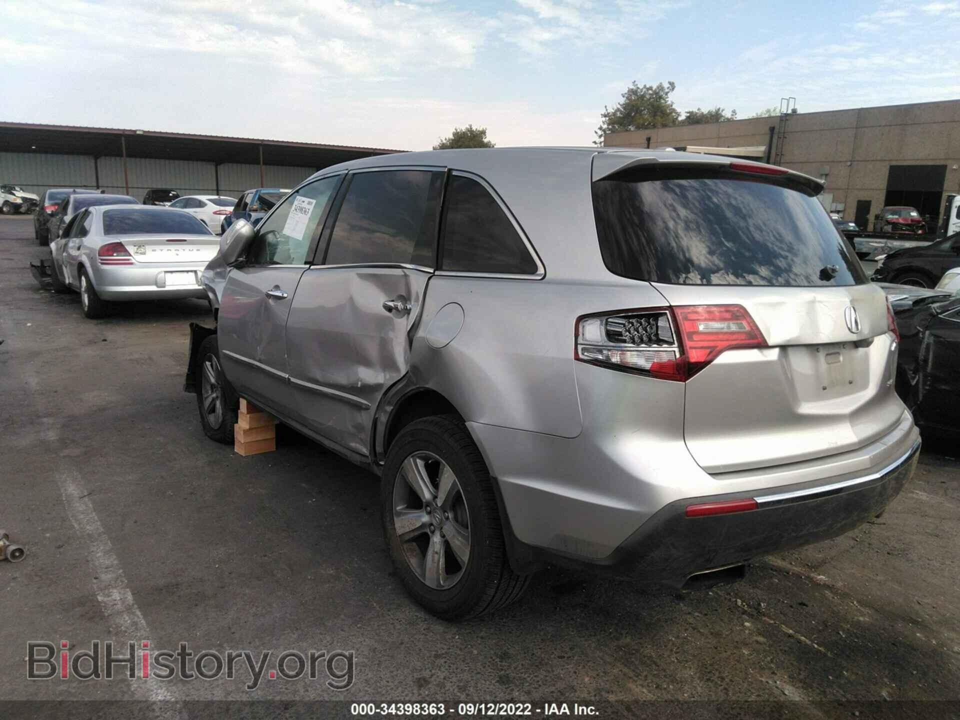 2013 ACURA MDX - VIN: 2HNYD2H38DH500534 - Фото 3