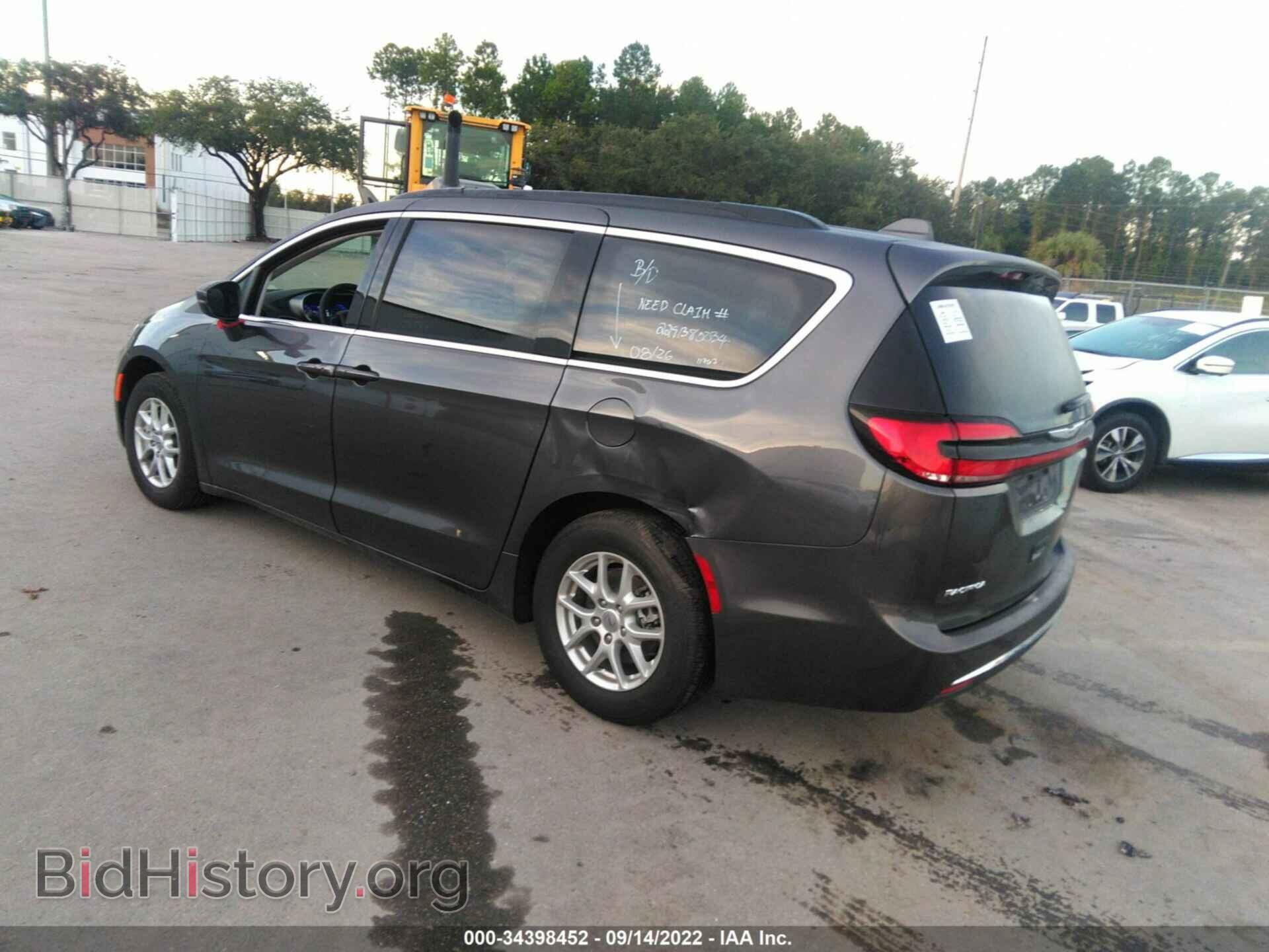 2022 CHRYSLER PACIFICA - VIN: 2C4RC1BG4NR157672 - Фото 3