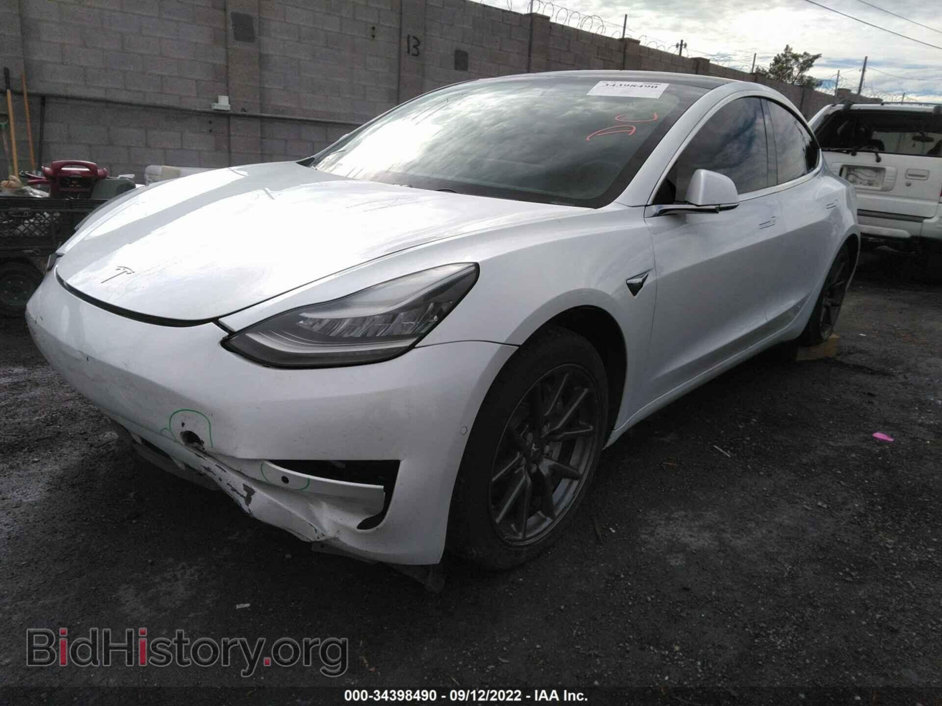 2019 TESLA MODEL 3 - VIN: 5YJ3E1EA7KF485571 - Фото 2