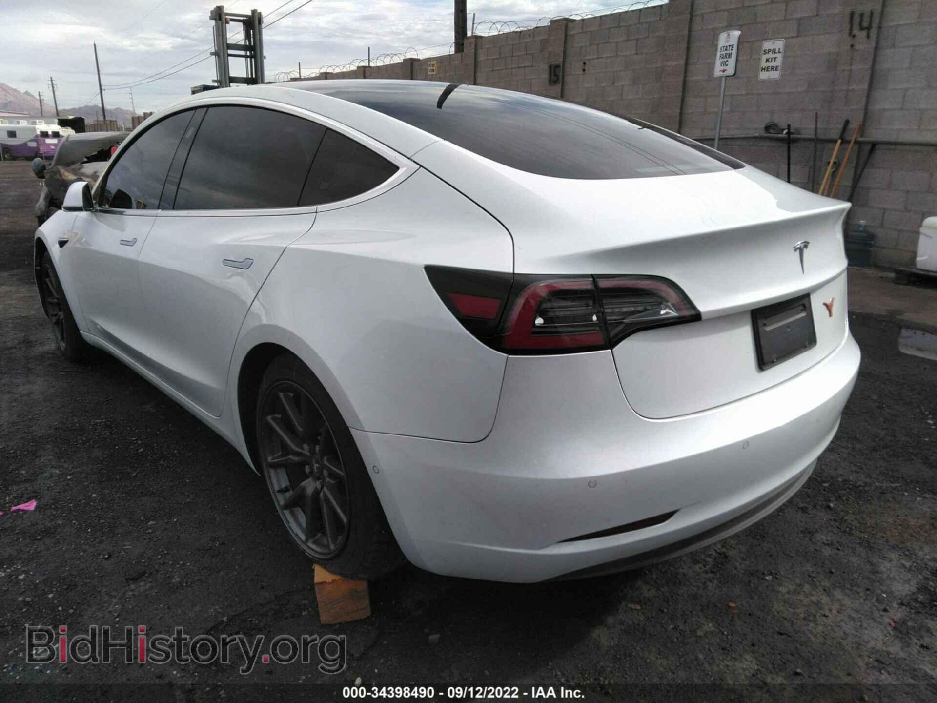 2019 TESLA MODEL 3 - VIN: 5YJ3E1EA7KF485571 - Фото 3