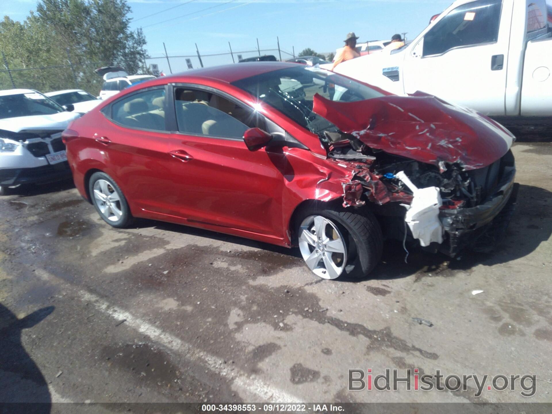 Photo KMHDH4AE5BU173645 - HYUNDAI ELANTRA 2011