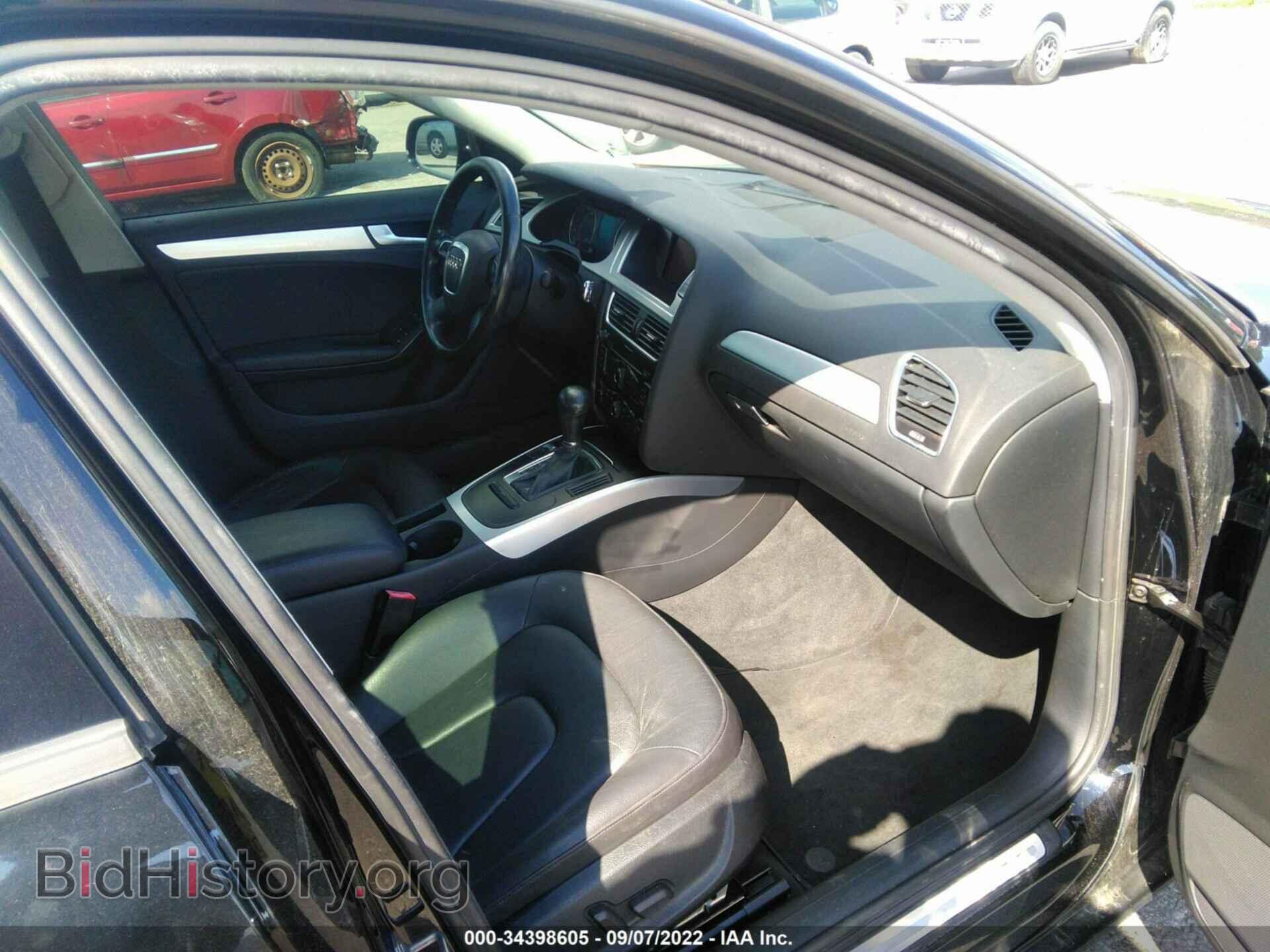 2012 AUDI A4 - VIN: WAUAFAFL5CN009856 - Фото 5