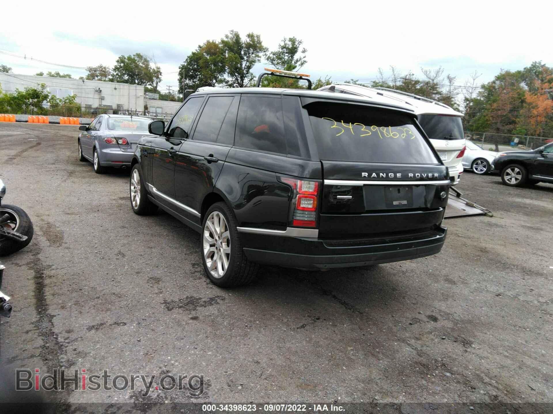 2016 LAND ROVER RANGE ROVER - VIN: SALGS2EF6GA306148 - Фото 3