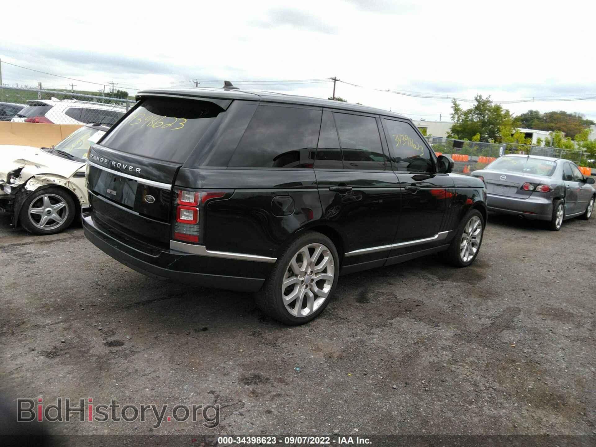 2016 LAND ROVER RANGE ROVER - VIN: SALGS2EF6GA306148 - Фото 4