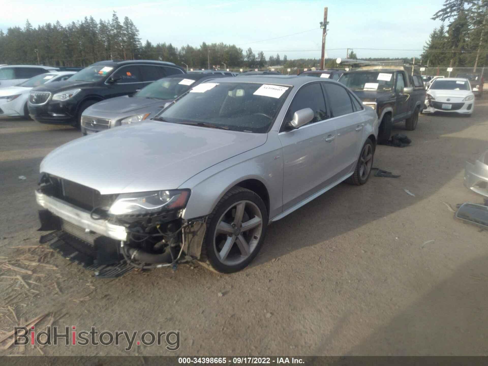 2012 AUDI A4 - VIN: WAUFFAFL3CA033151 - Фото 2