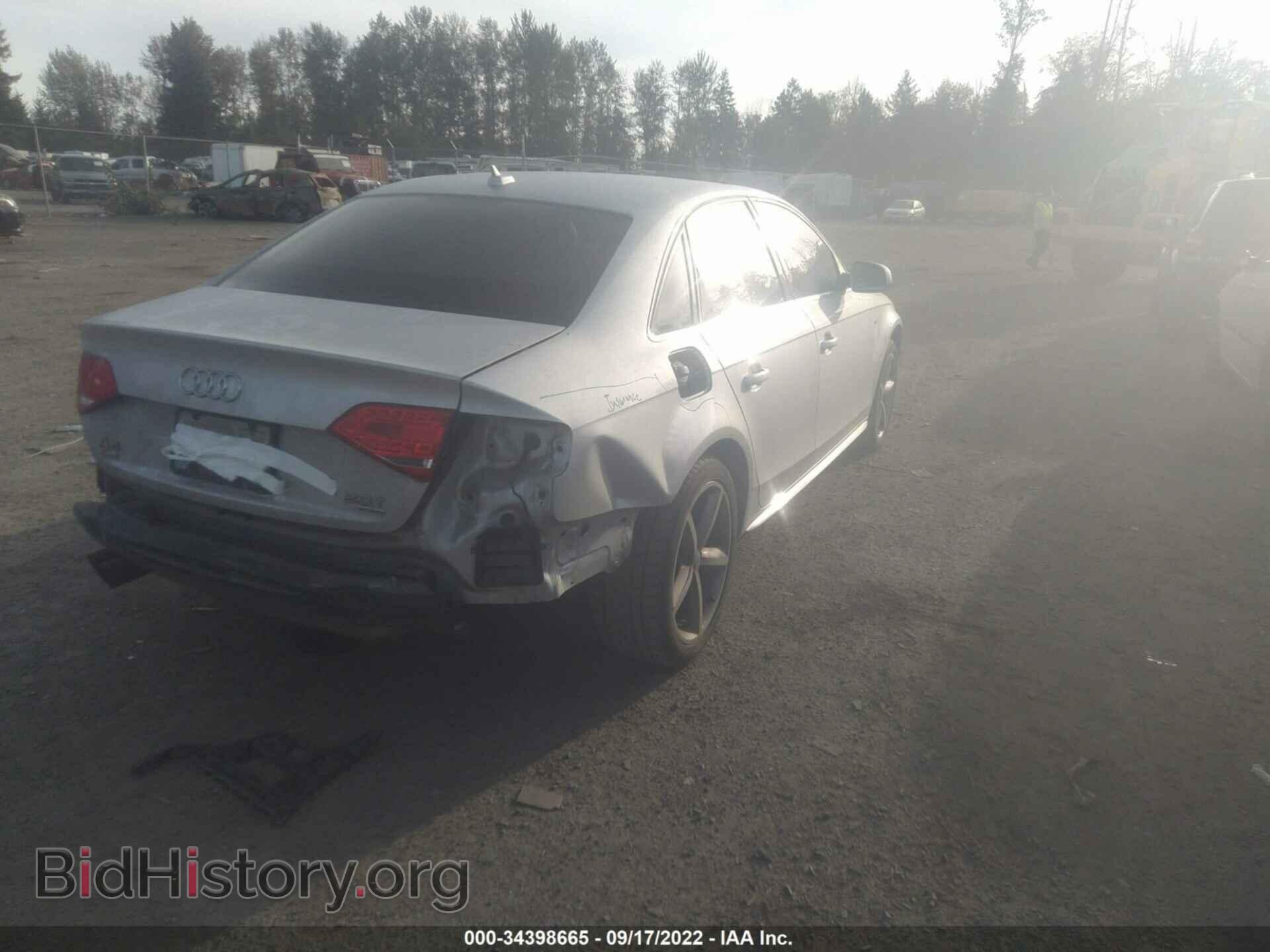 2012 AUDI A4 - VIN: WAUFFAFL3CA033151 - Фото 4