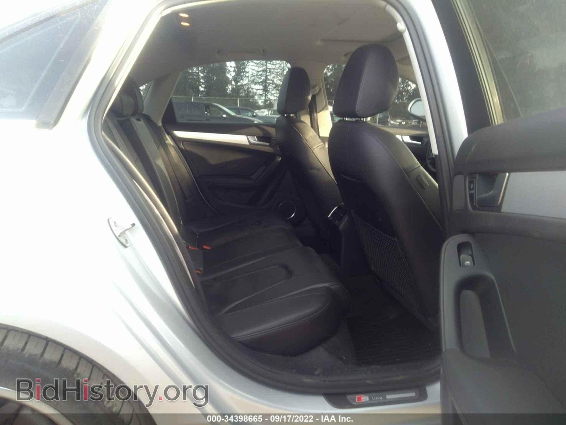 2012 AUDI A4 - VIN: WAUFFAFL3CA033151 - Фото 8