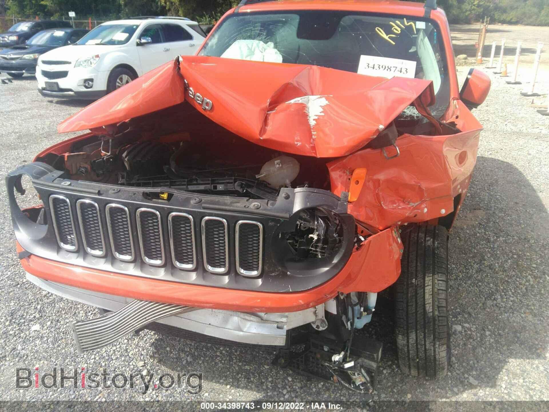 2016 JEEP RENEGADE - VIN: ZACCJBBT7GPD83307 - Фото 6