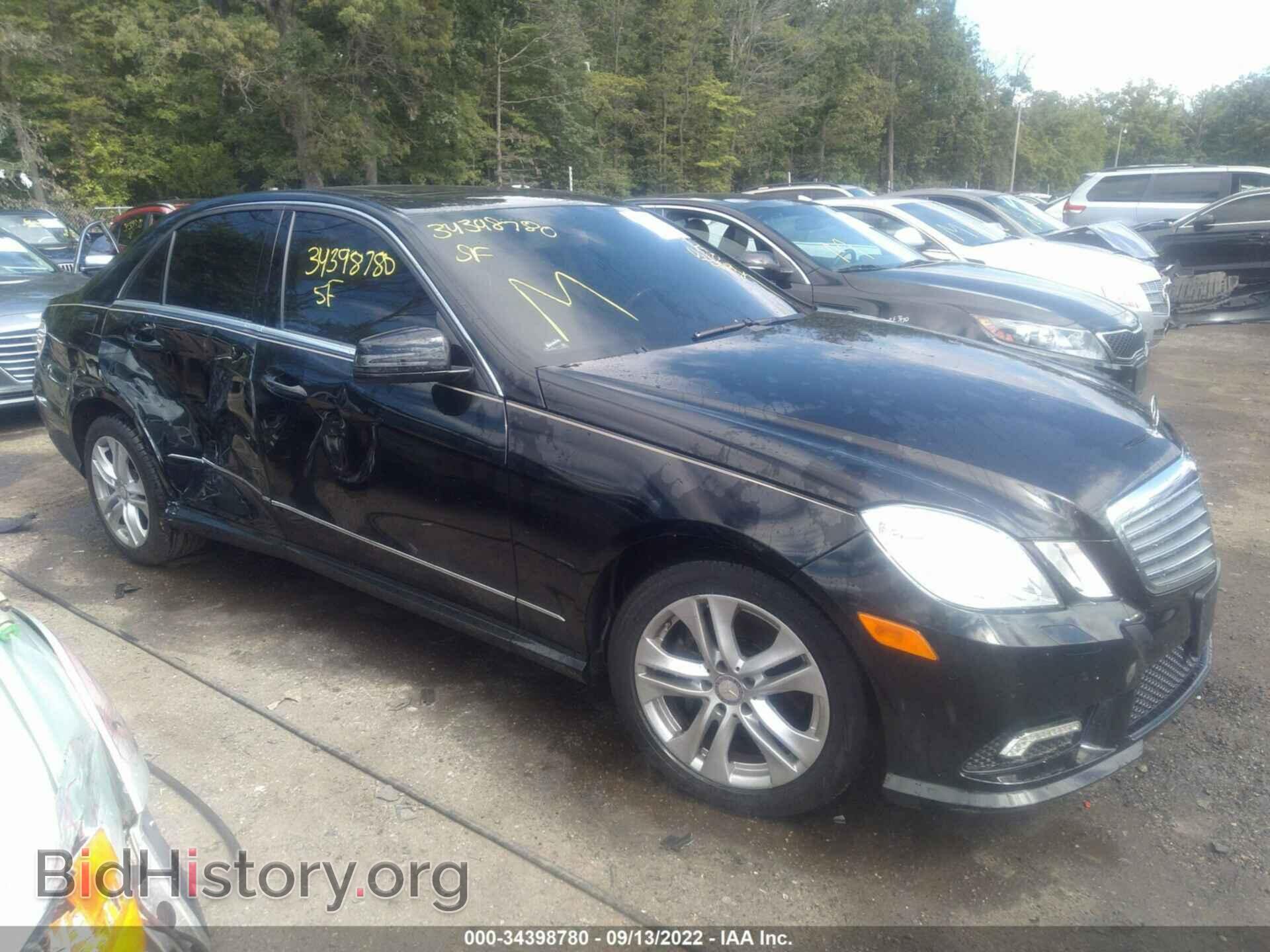 Фотография WDDHF8HB6BA486399 - MERCEDES-BENZ E-CLASS 2011