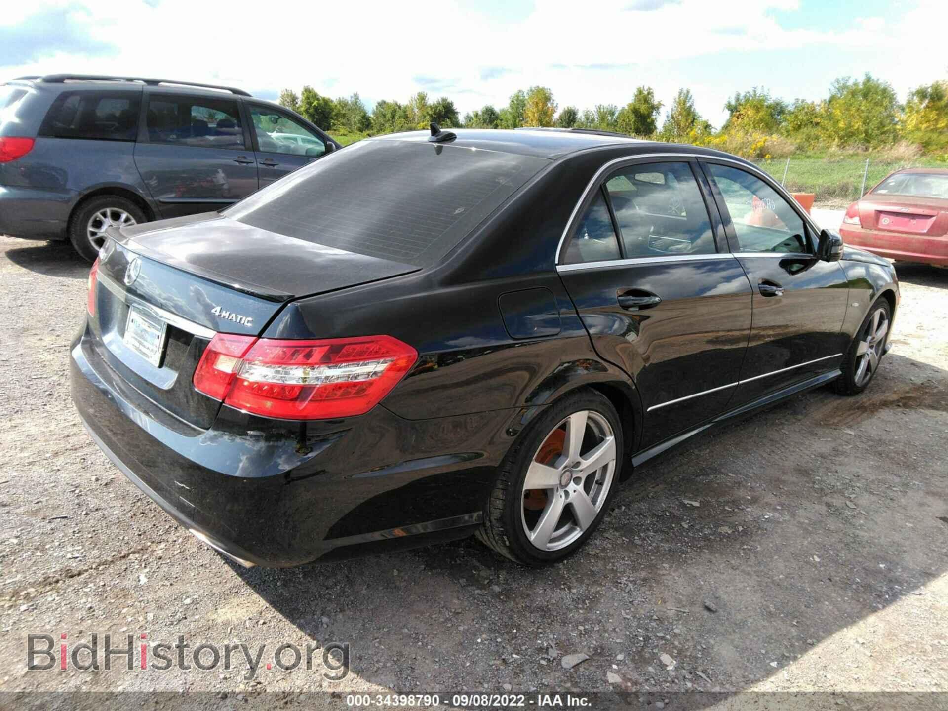 2012 MERCEDES-BENZ E-CLASS - VIN: WDDHF8JB1CA555897 - Фото 4