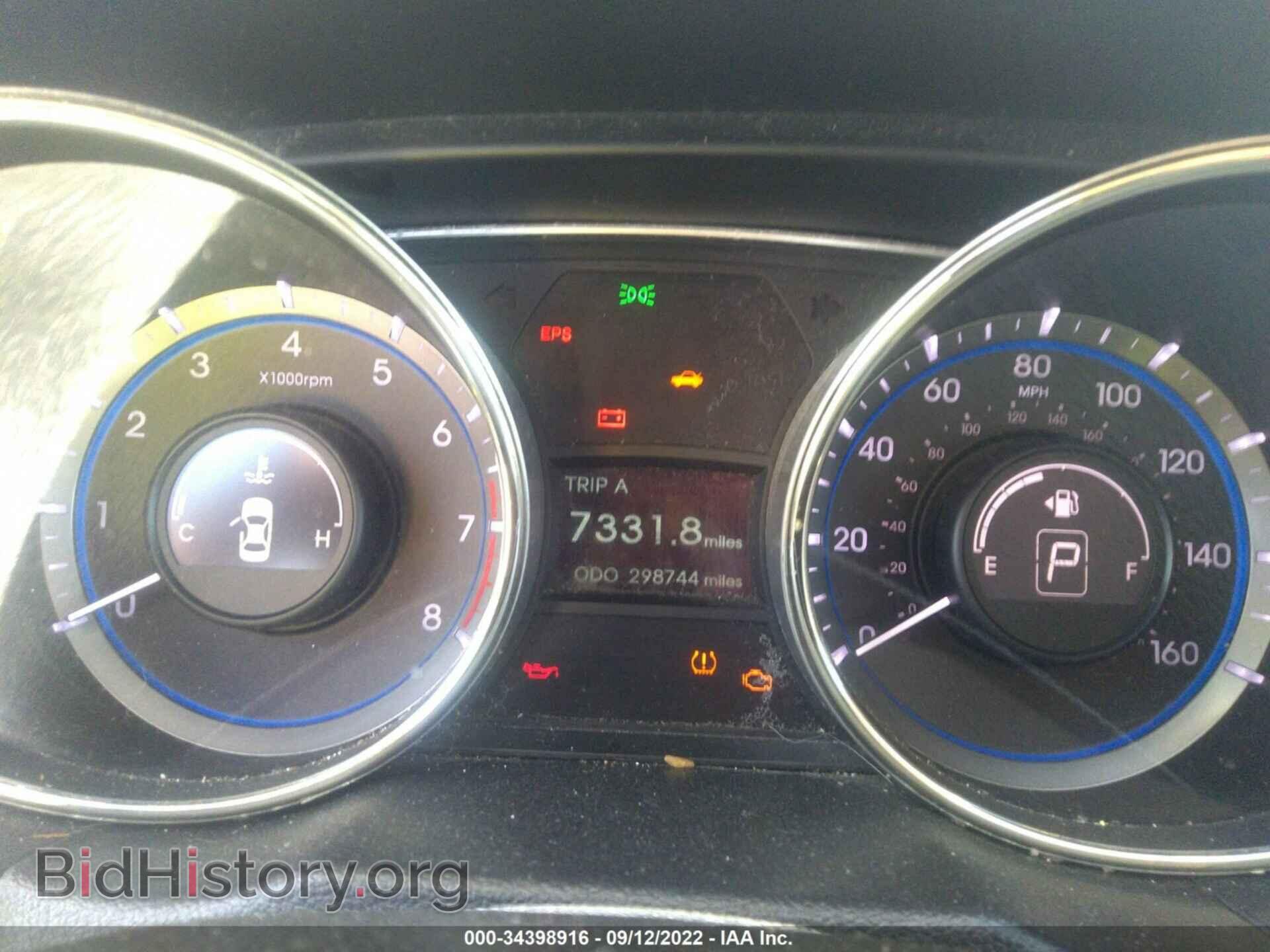 2012 HYUNDAI SONATA - VIN: 5NPEB4AC2CH450286 - Фото 7