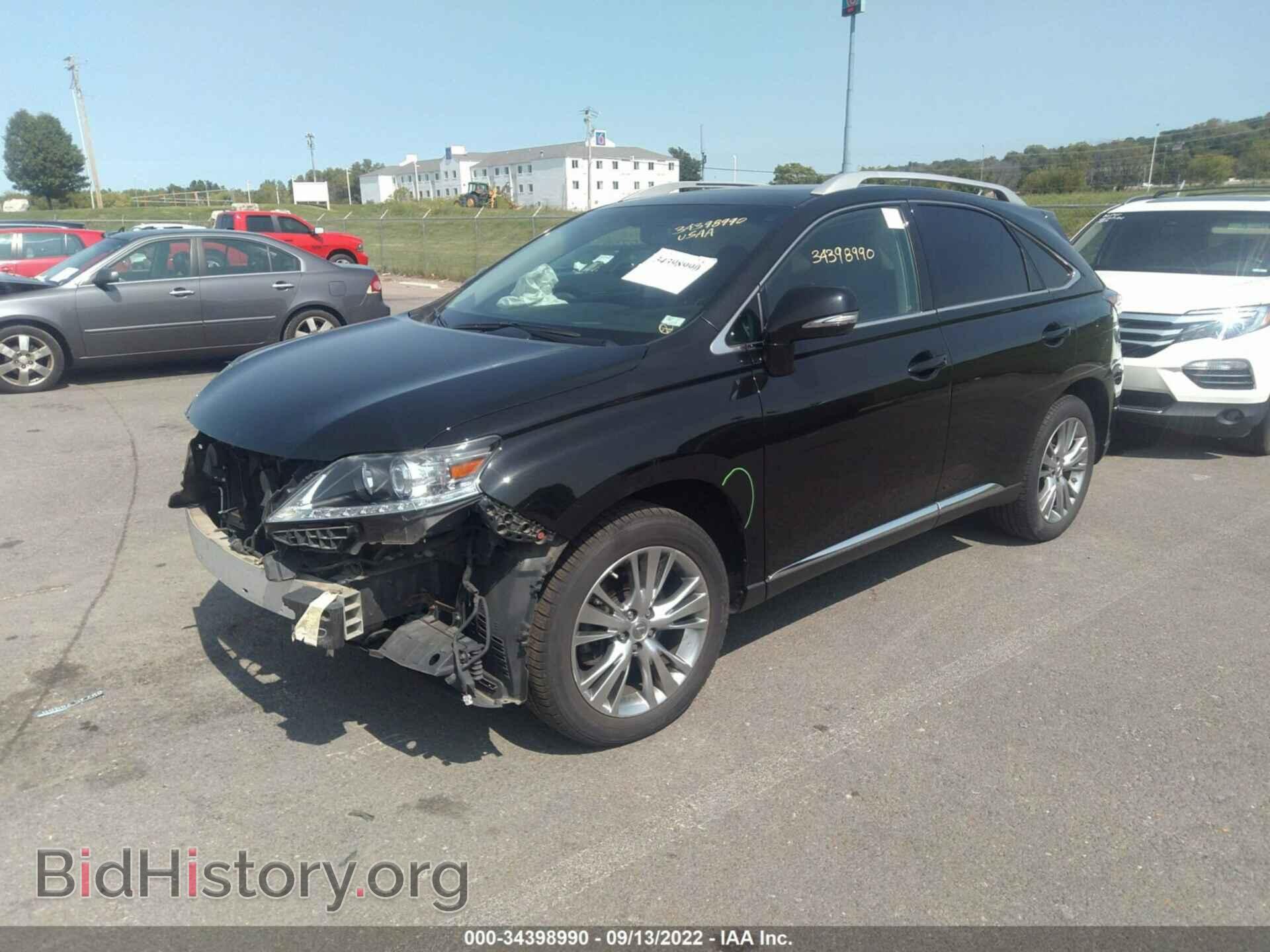 2014 LEXUS RX 350 - VIN: 2T2BK1BA4EC242569 - Фото 2