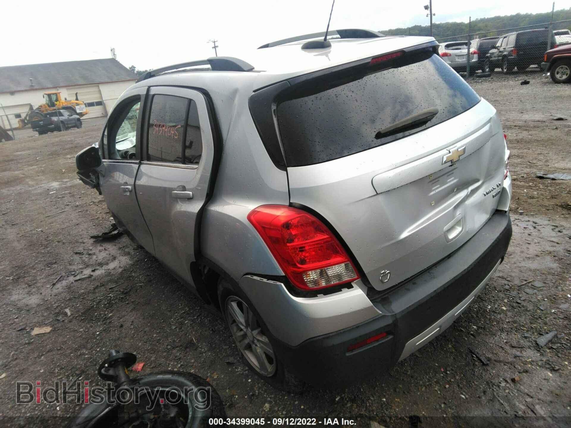 2016 CHEVROLET TRAX - VIN: 3GNCJPSB7GL184441 - Фото 3