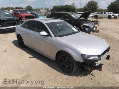 2012 Audi A4 2.0T Premium Plus, silver — VIN WAUFFAFL1CA057626, IAAI